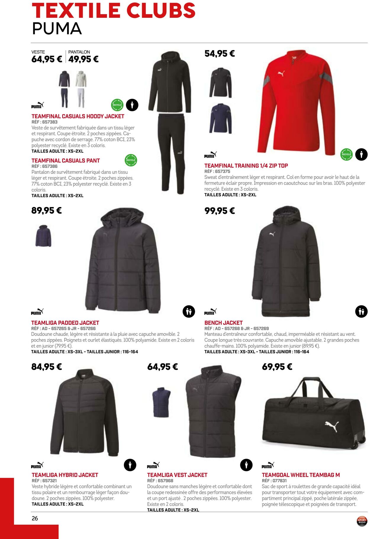 Catalogue Sport 2000 01.05.2022 - 30.04.2023