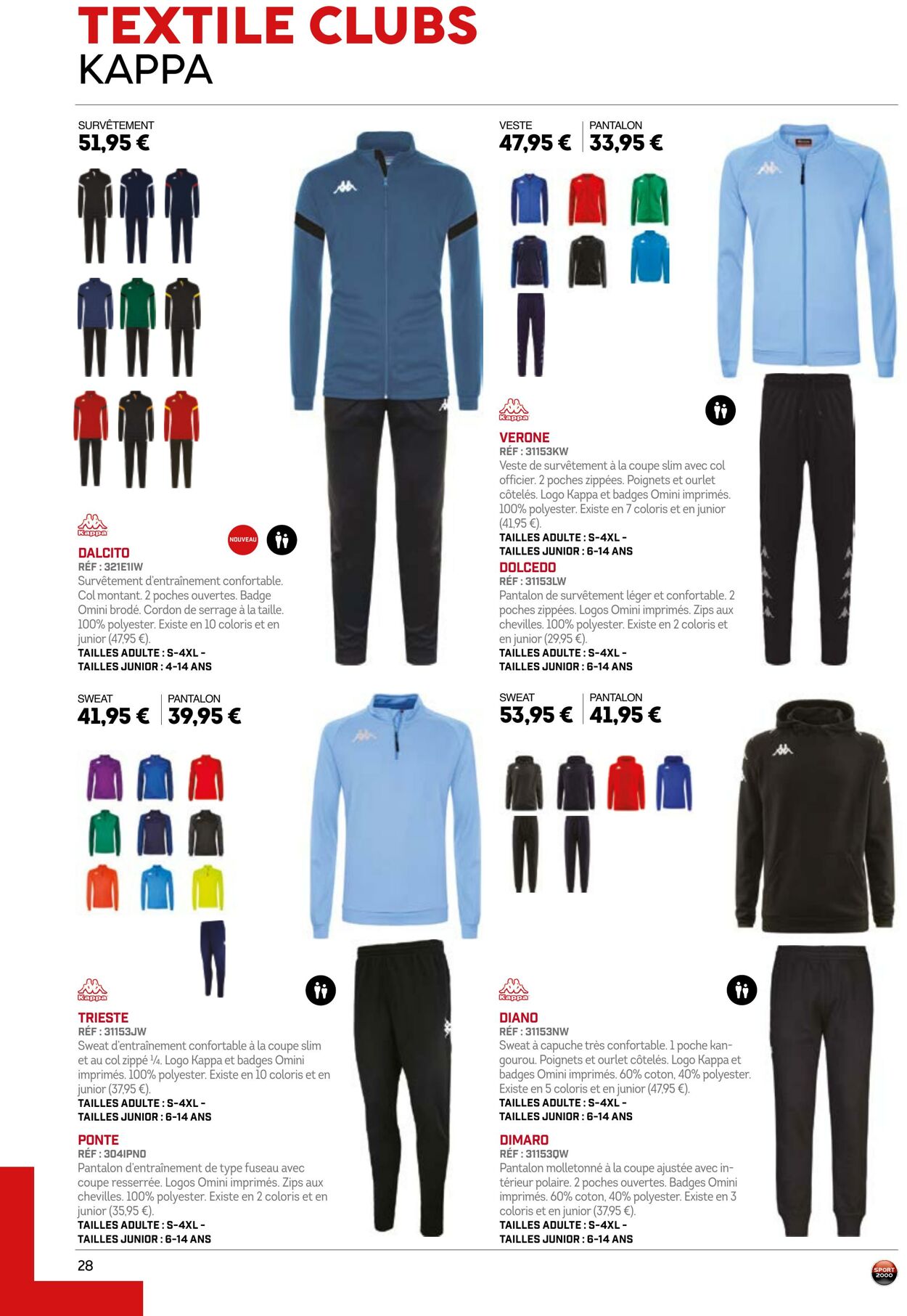 Catalogue Sport 2000 01.05.2022 - 30.04.2023