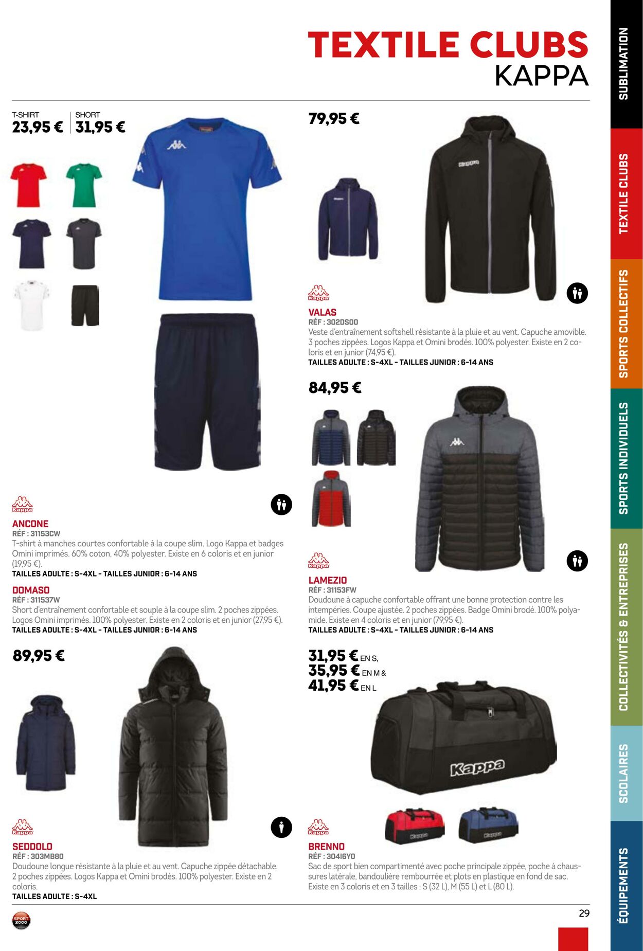 Catalogue Sport 2000 01.05.2022 - 30.04.2023