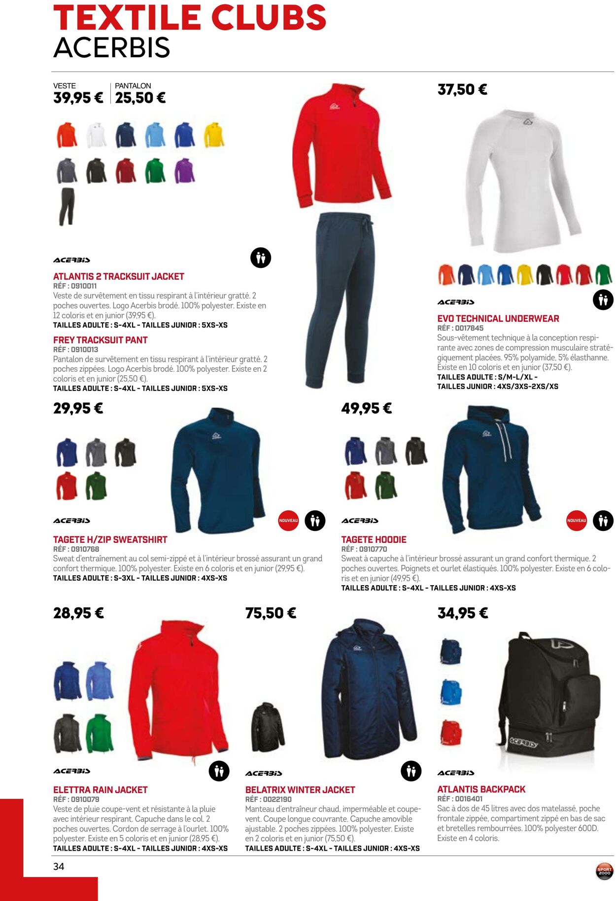 Catalogue Sport 2000 01.05.2022 - 30.04.2023