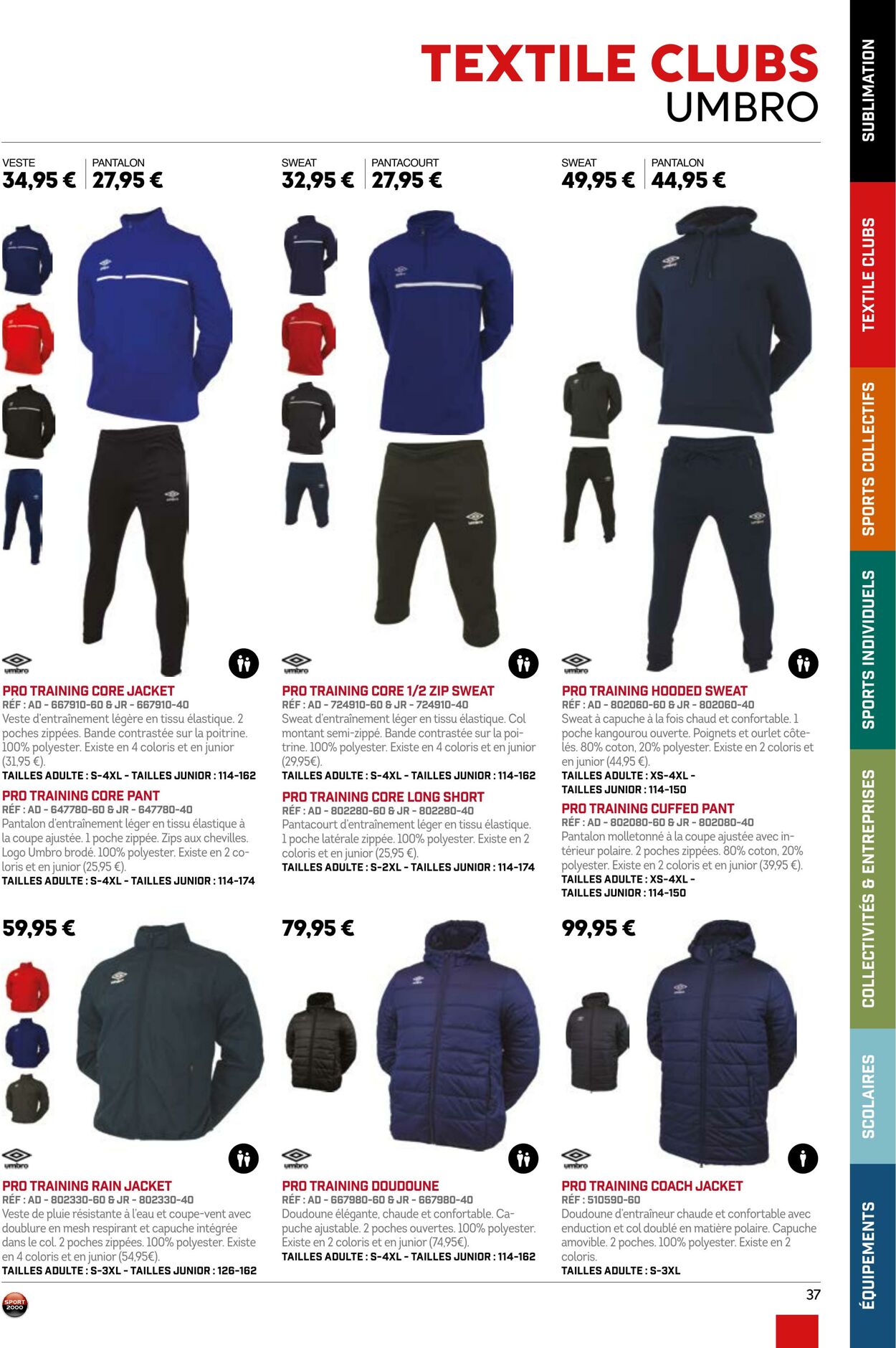 Catalogue Sport 2000 01.05.2022 - 30.04.2023