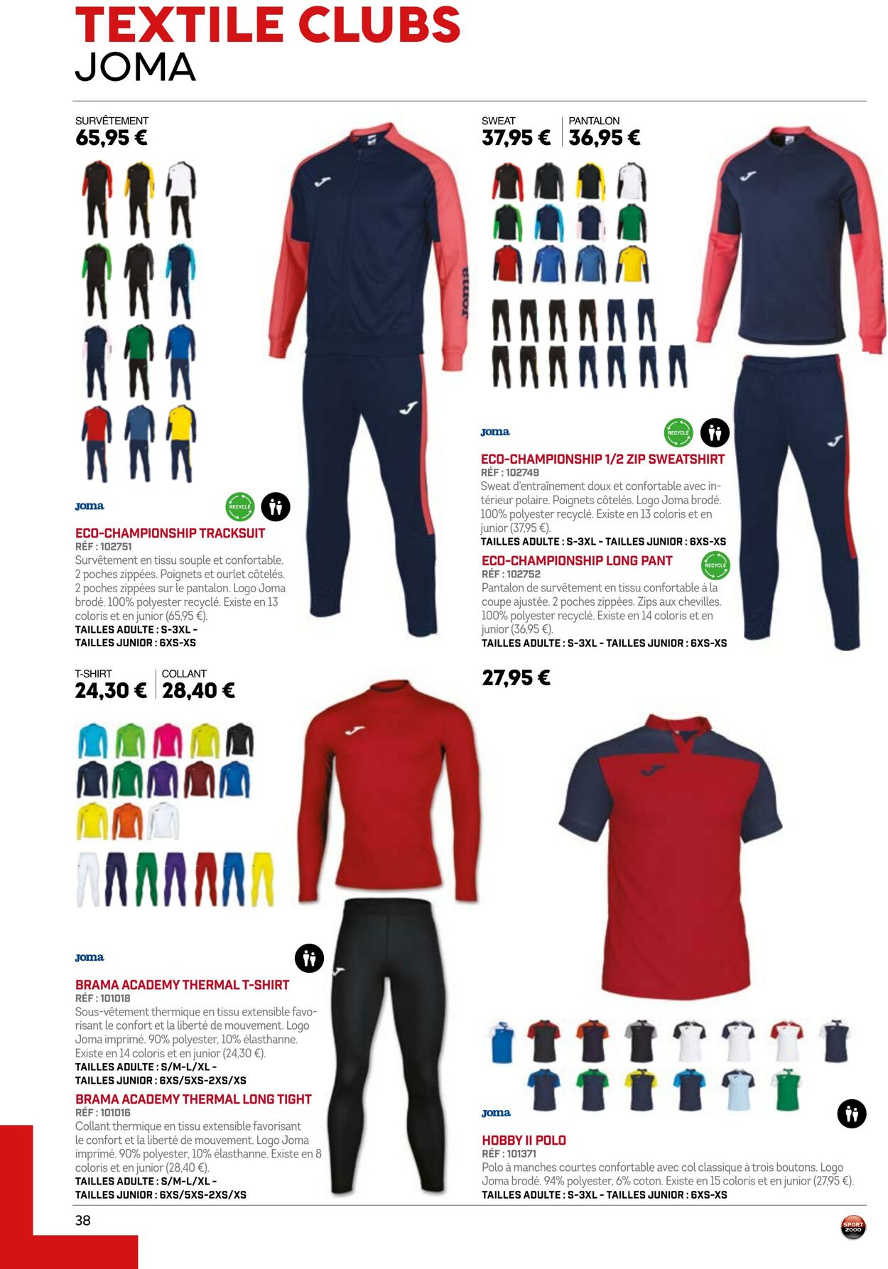 Catalogue Sport 2000 01.05.2022 - 30.04.2023