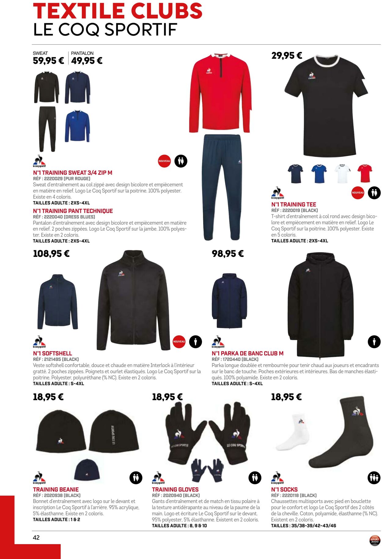 Catalogue Sport 2000 01.05.2022 - 30.04.2023