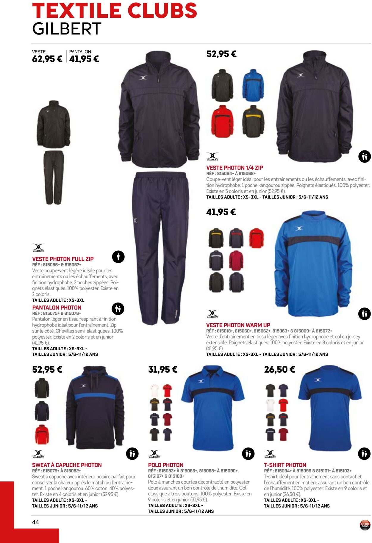 Catalogue Sport 2000 01.05.2022 - 30.04.2023