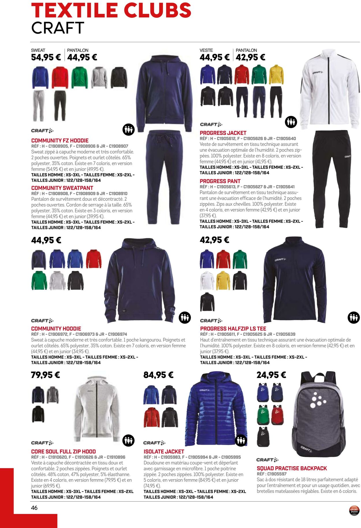 Catalogue Sport 2000 01.05.2022 - 30.04.2023