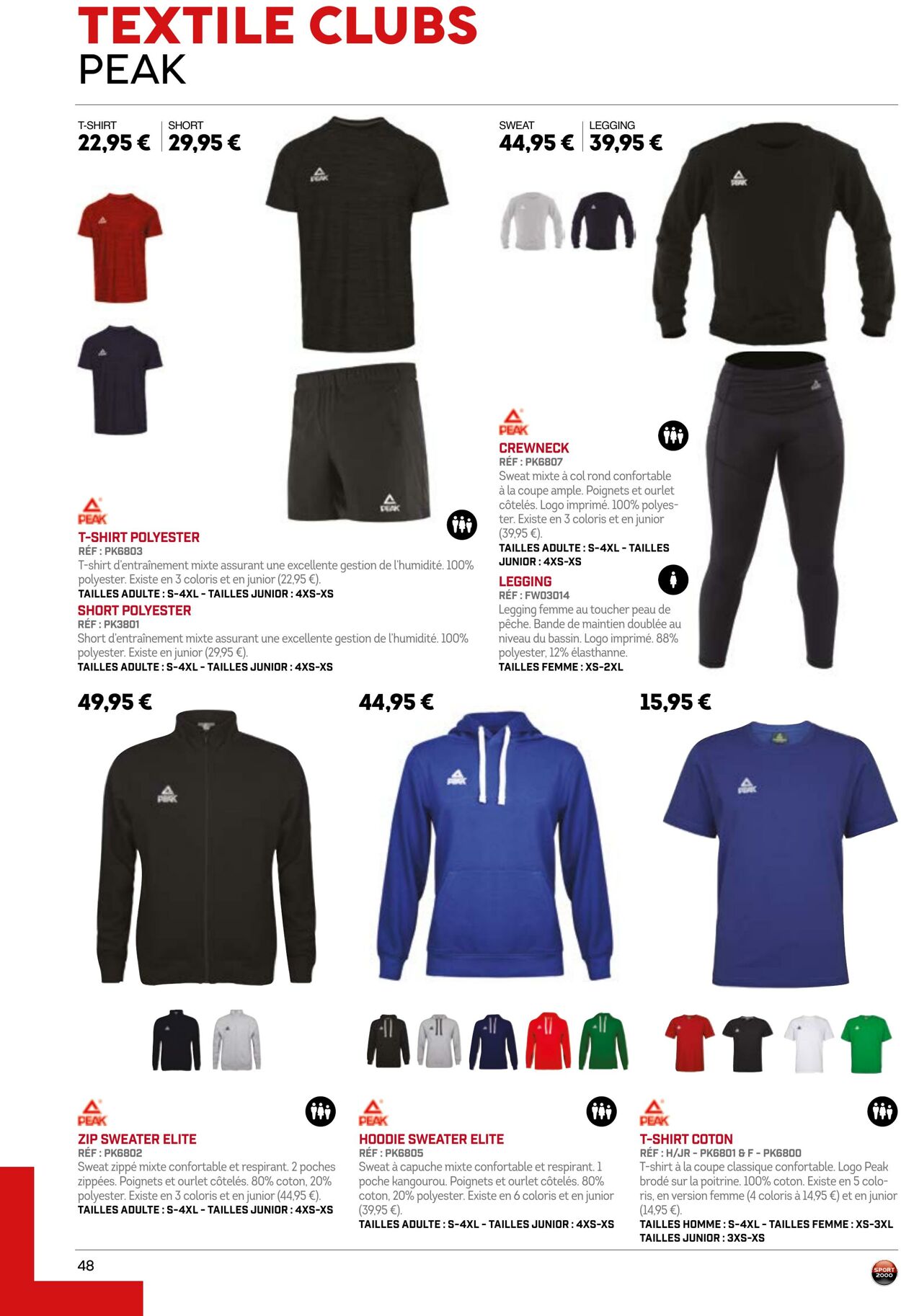 Catalogue Sport 2000 01.05.2022 - 30.04.2023