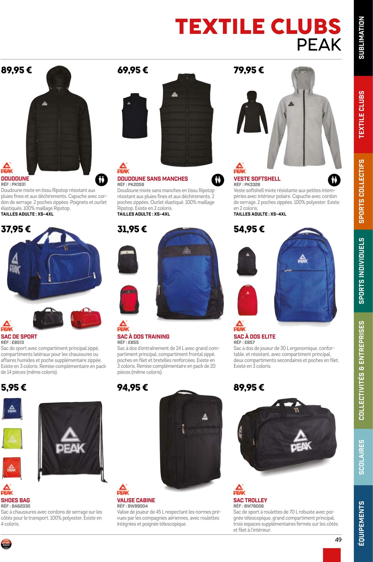 Catalogue Sport 2000 01.05.2022 - 30.04.2023