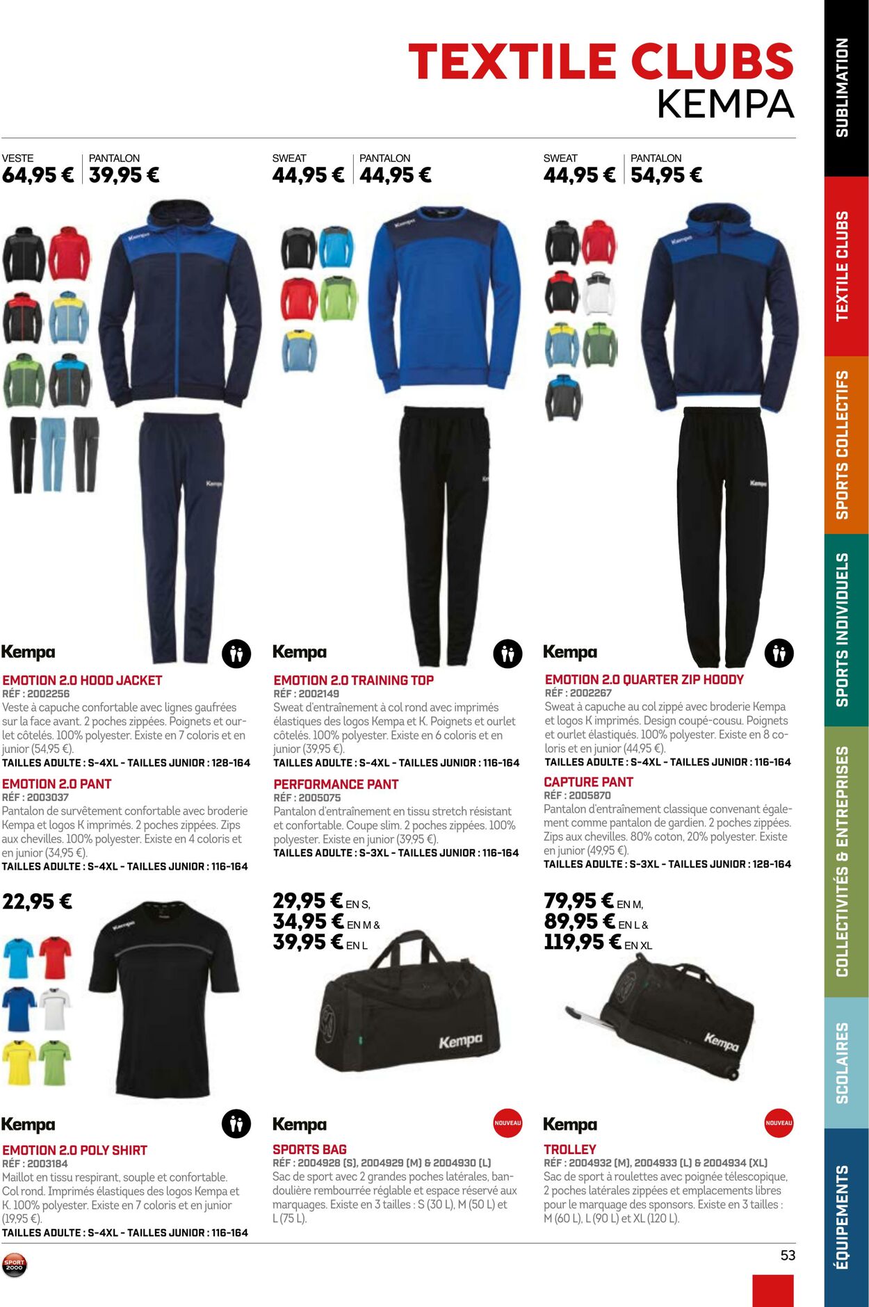 Catalogue Sport 2000 01.05.2022 - 30.04.2023