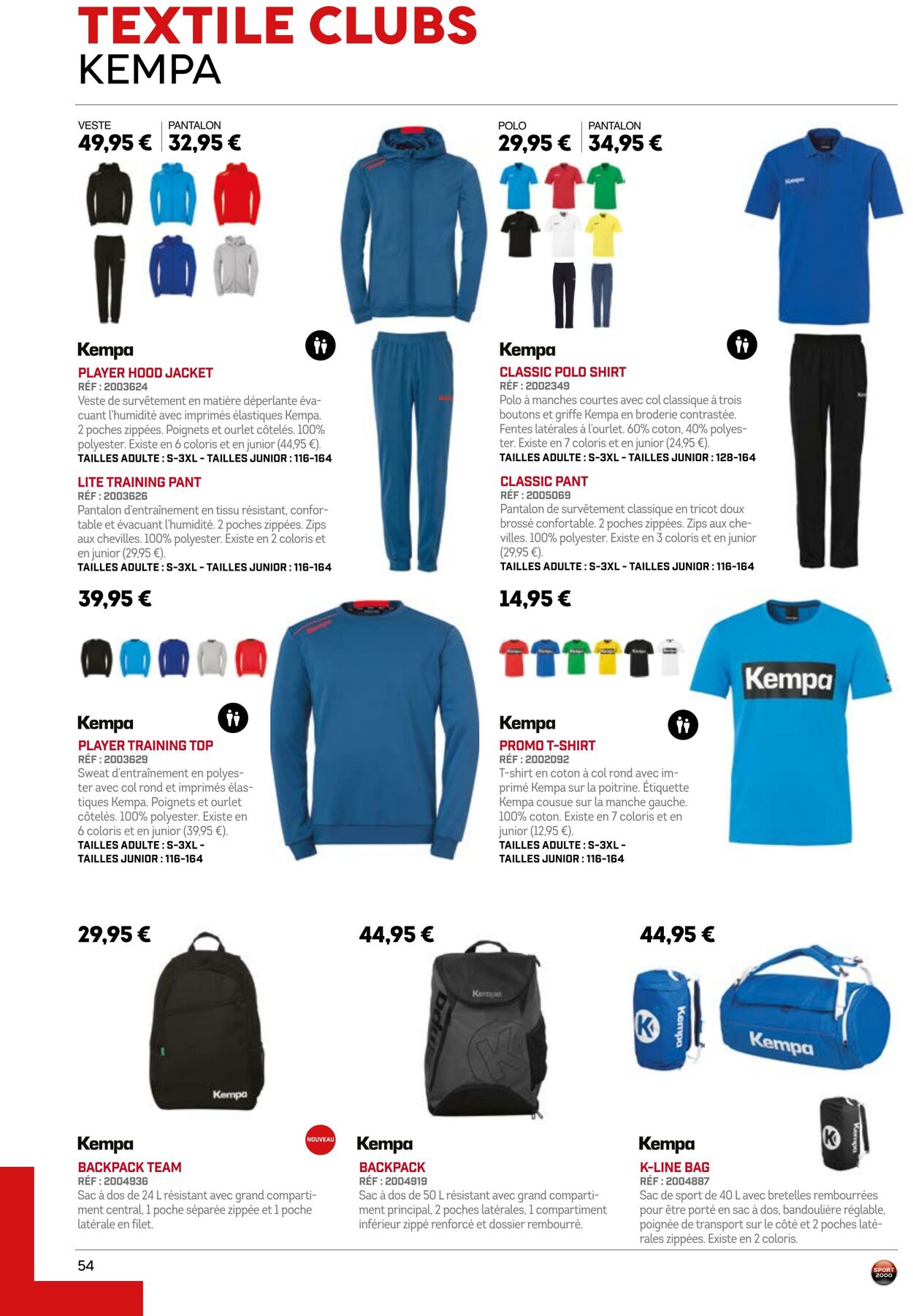 Catalogue Sport 2000 01.05.2022 - 30.04.2023