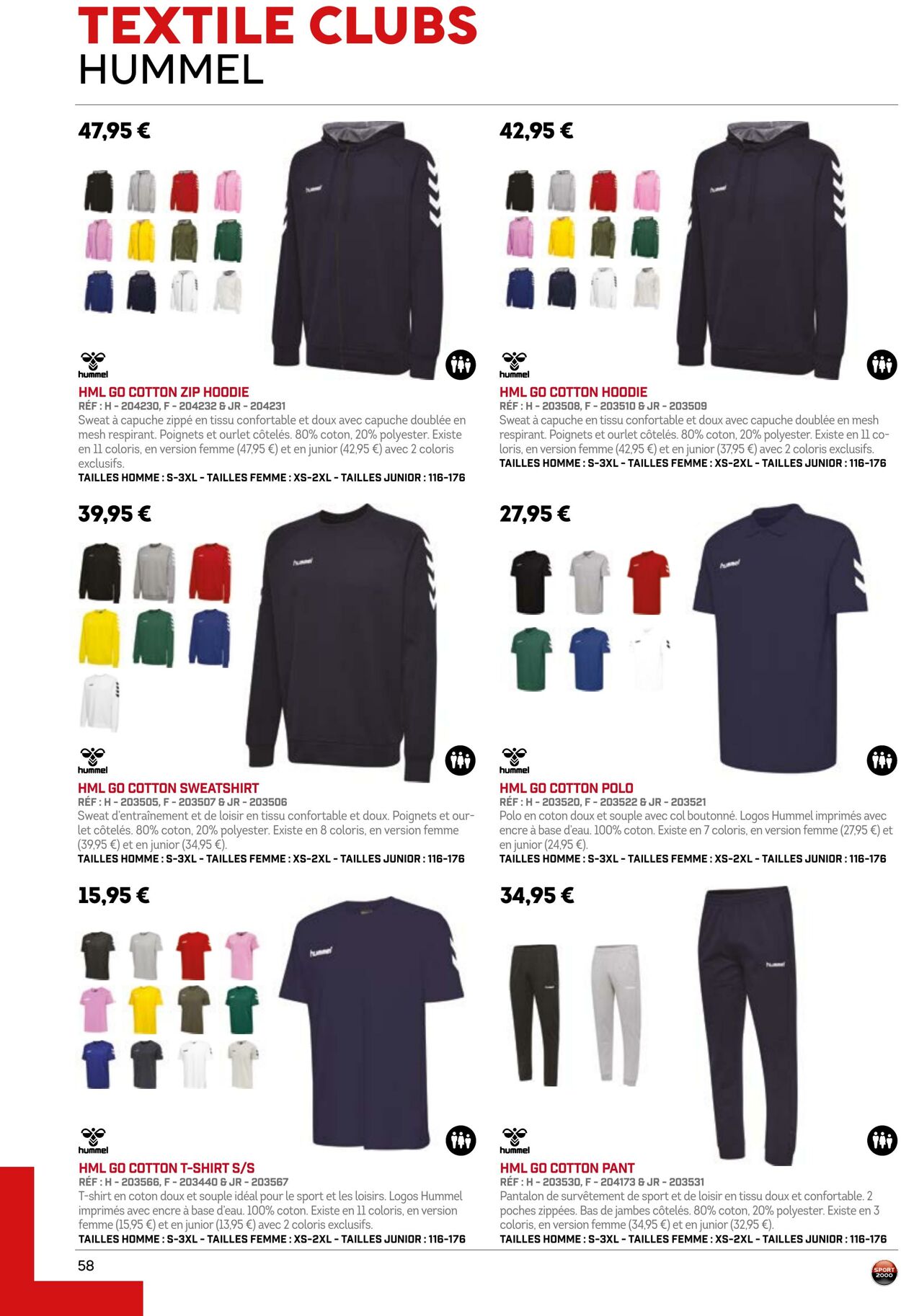 Catalogue Sport 2000 01.05.2022 - 30.04.2023