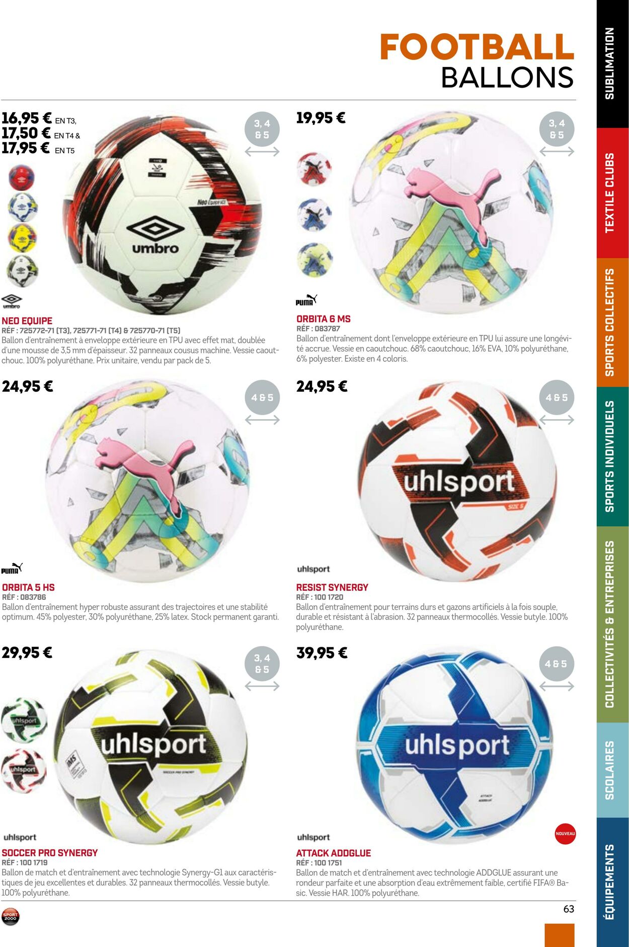 Catalogue Sport 2000 01.05.2022 - 30.04.2023