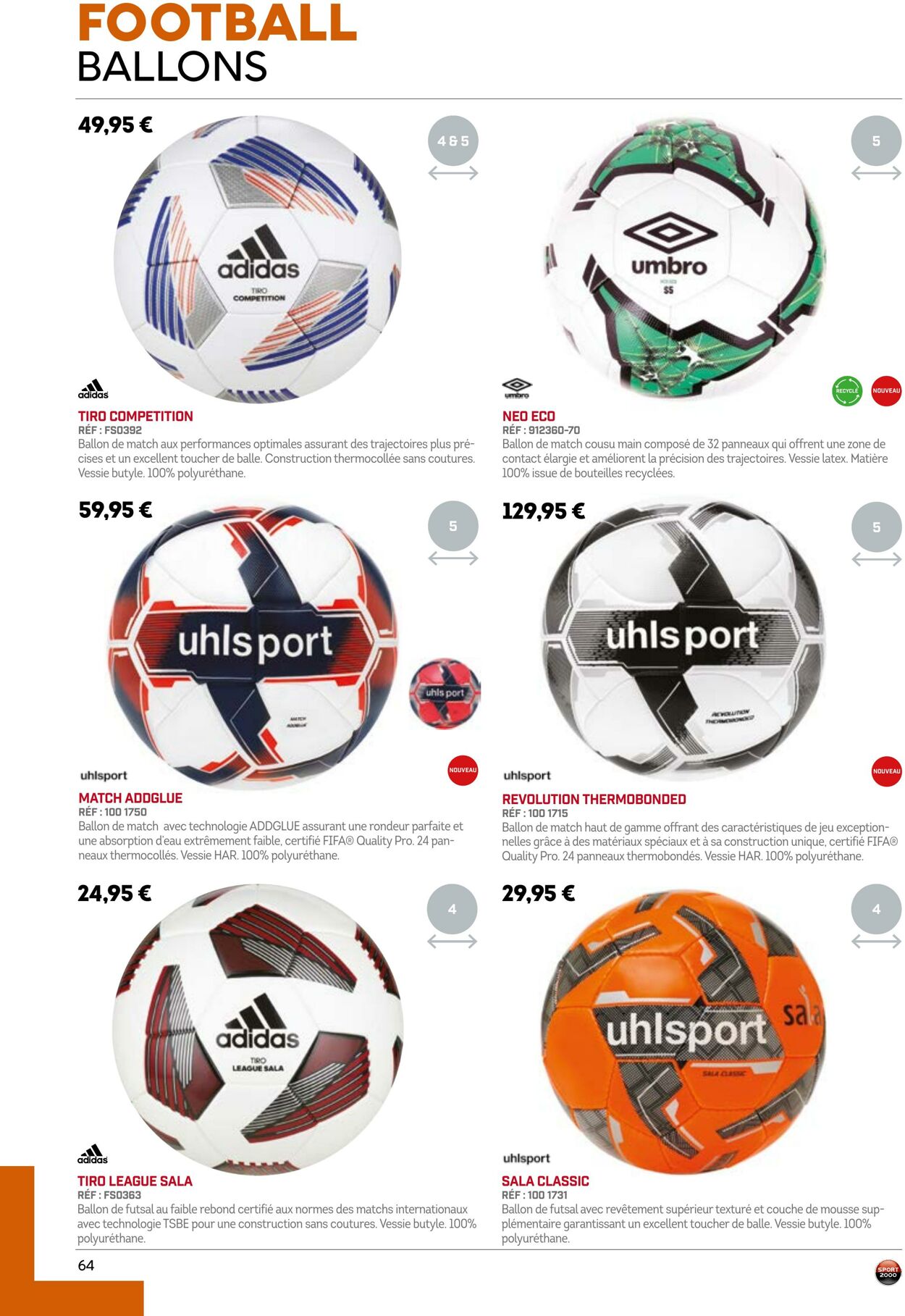 Catalogue Sport 2000 01.05.2022 - 30.04.2023