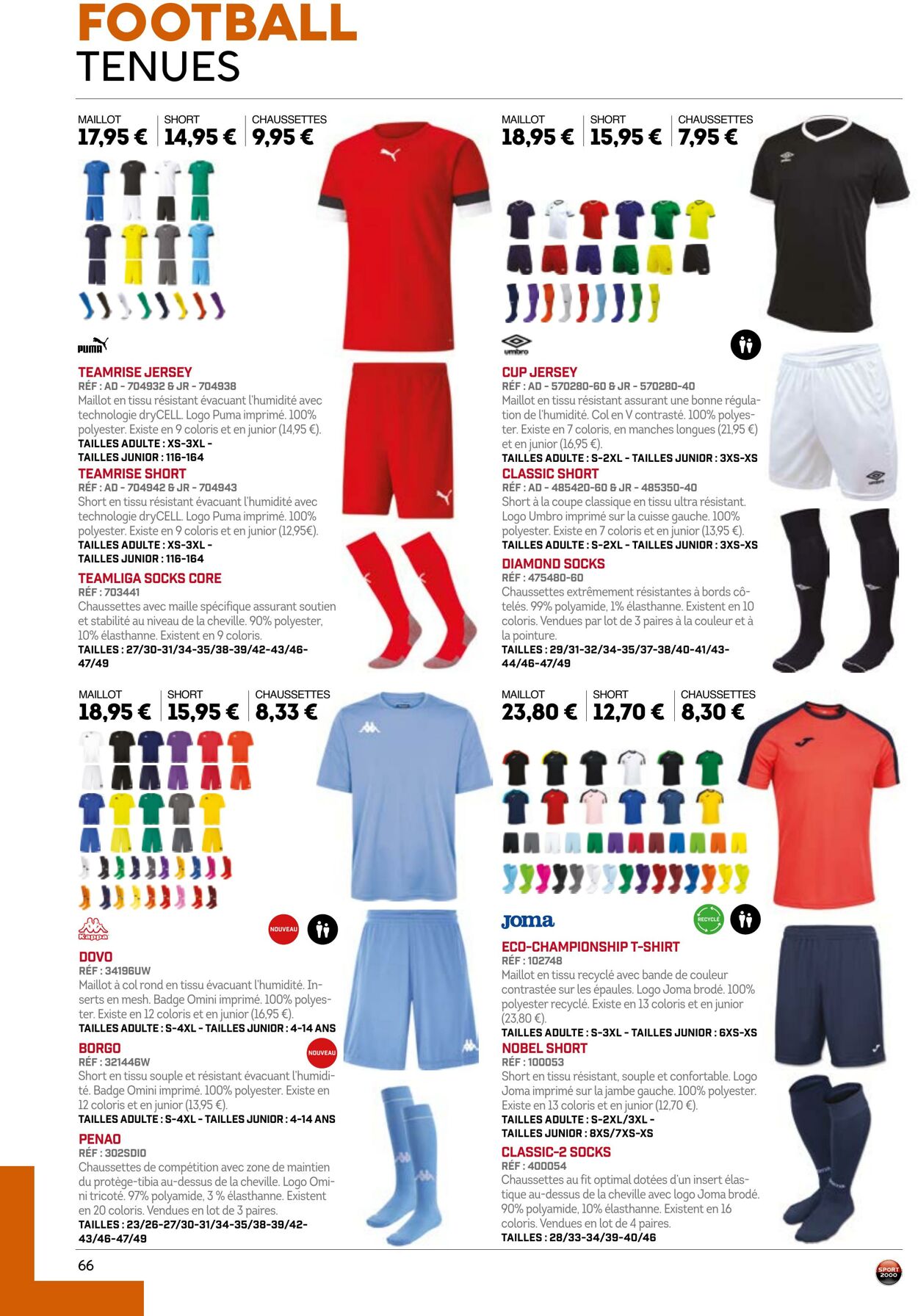 Catalogue Sport 2000 01.05.2022 - 30.04.2023