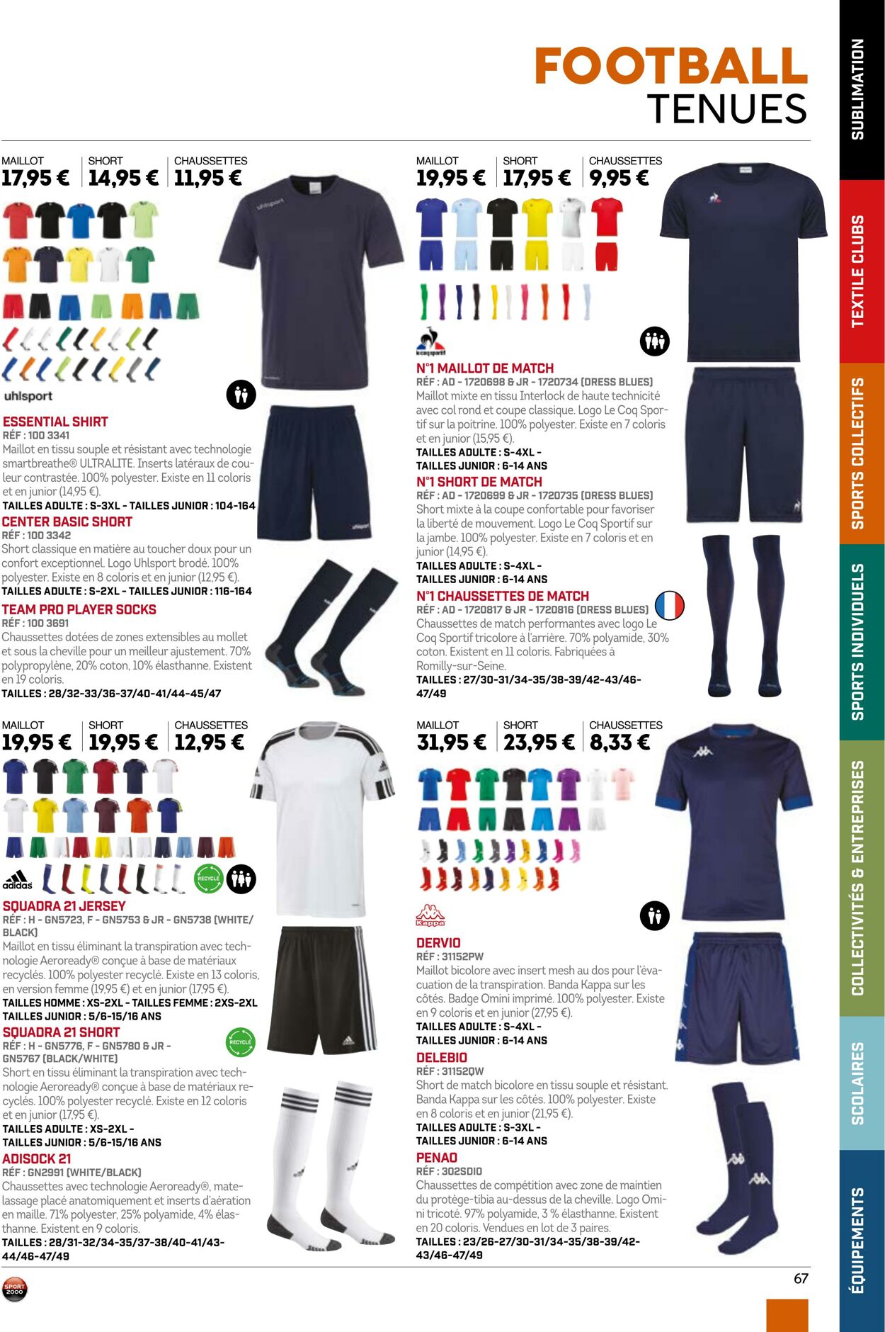 Catalogue Sport 2000 01.05.2022 - 30.04.2023