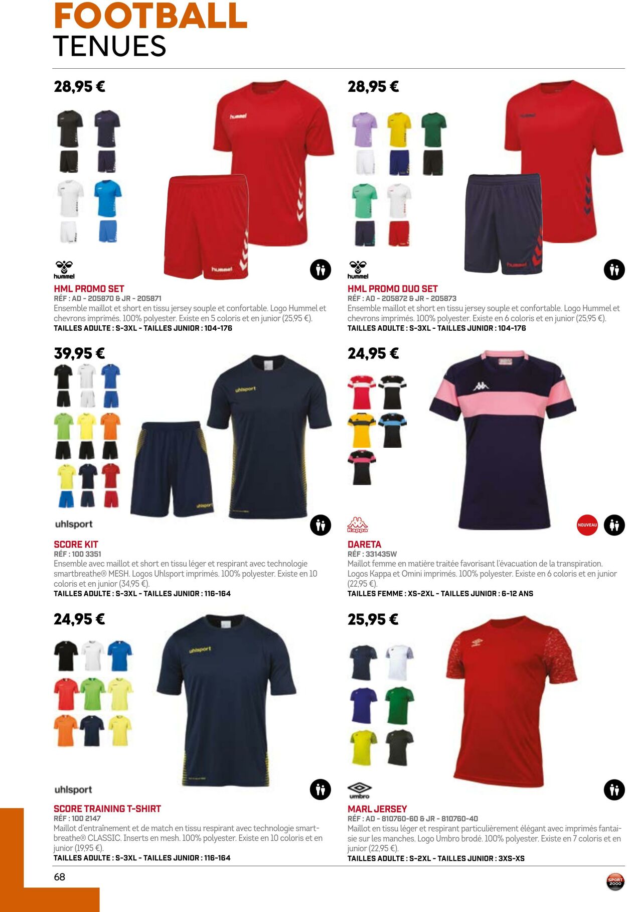 Catalogue Sport 2000 01.05.2022 - 30.04.2023