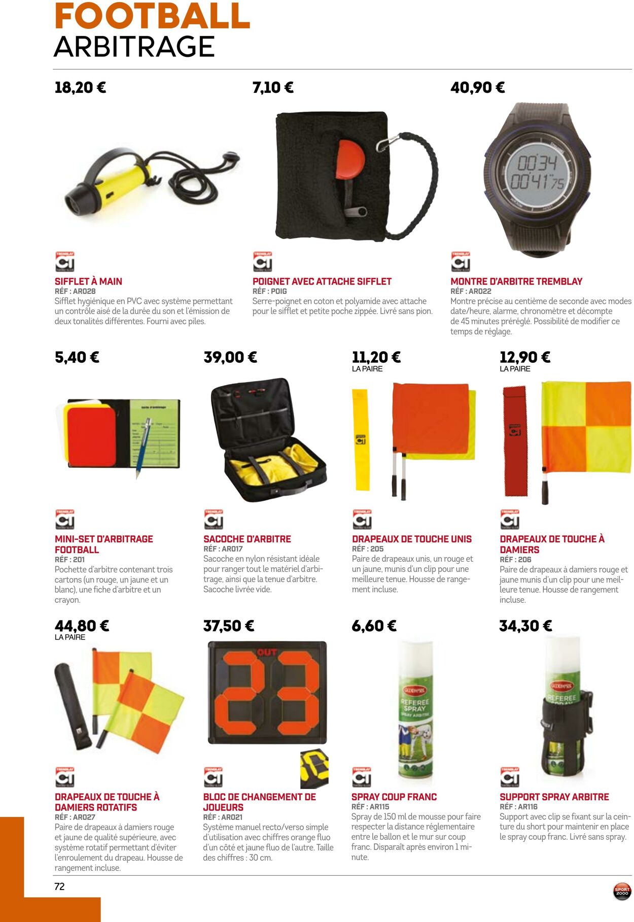 Catalogue Sport 2000 01.05.2022 - 30.04.2023