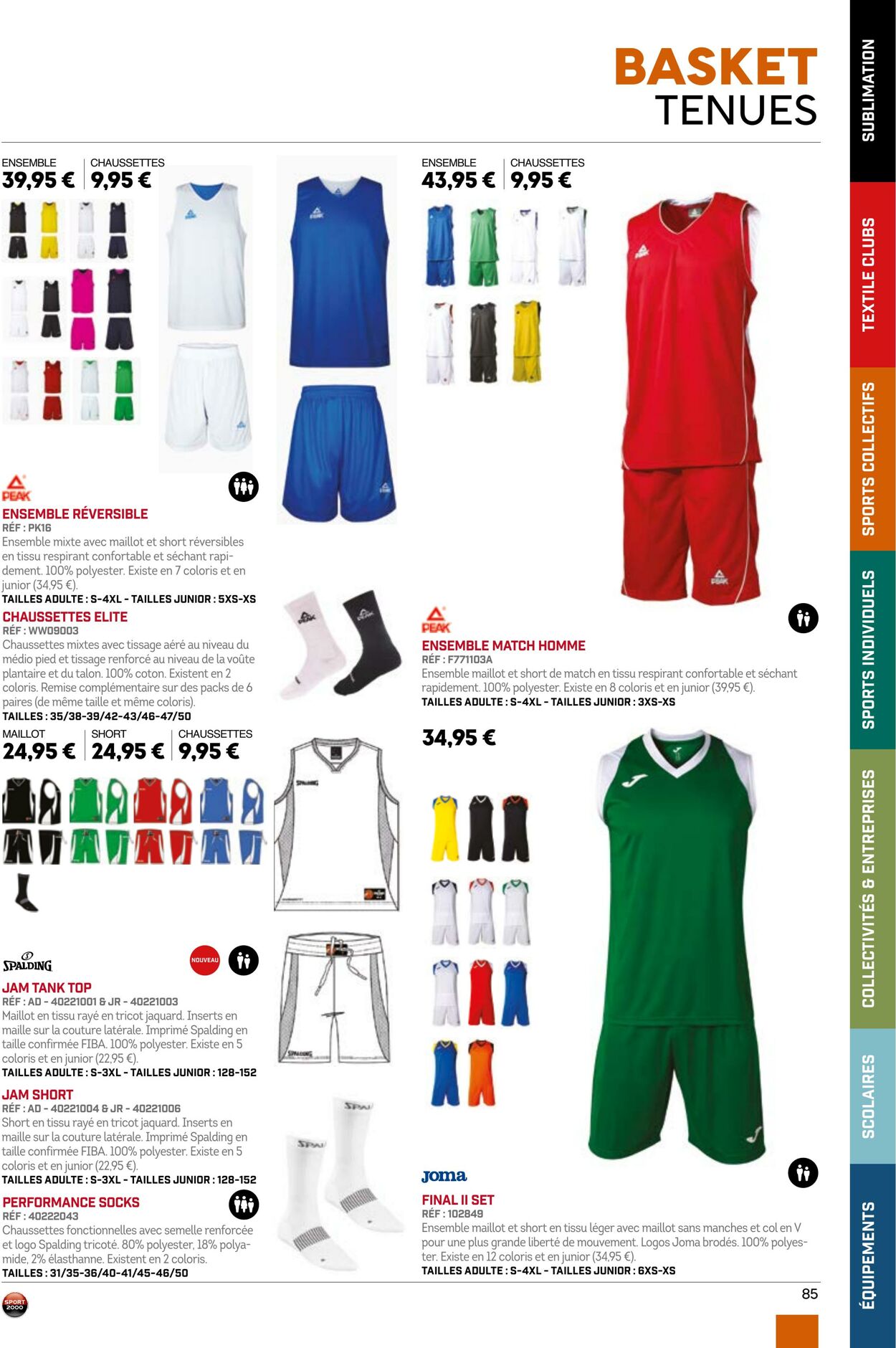 Catalogue Sport 2000 01.05.2022 - 30.04.2023