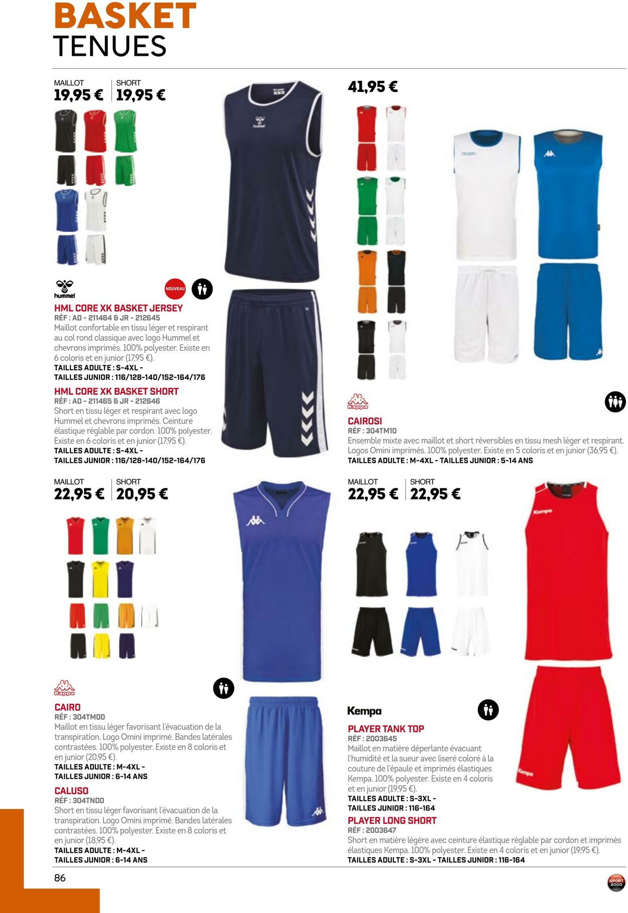 Catalogue Sport 2000 01.05.2022 - 30.04.2023