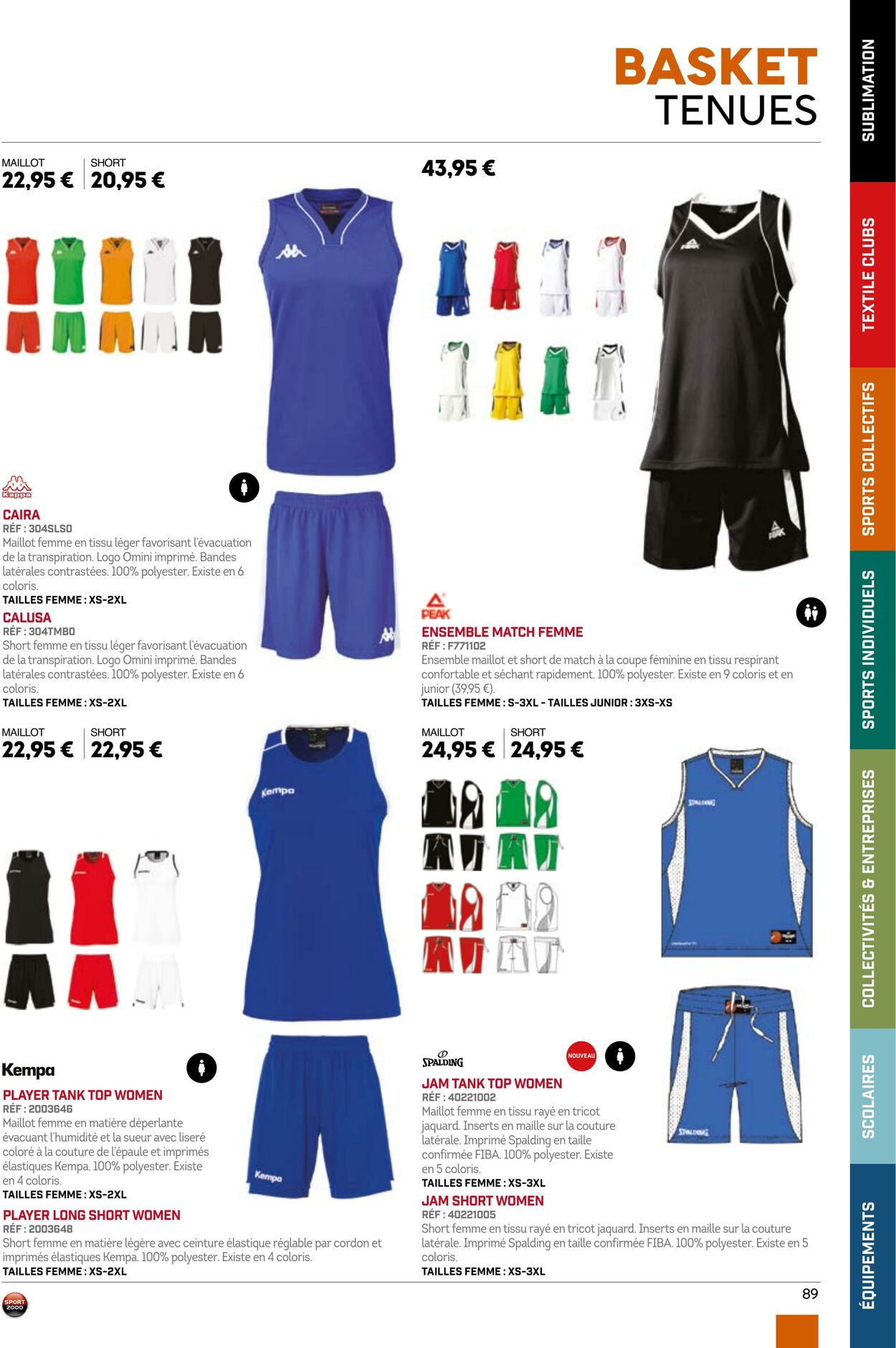 Catalogue Sport 2000 01.05.2022 - 30.04.2023