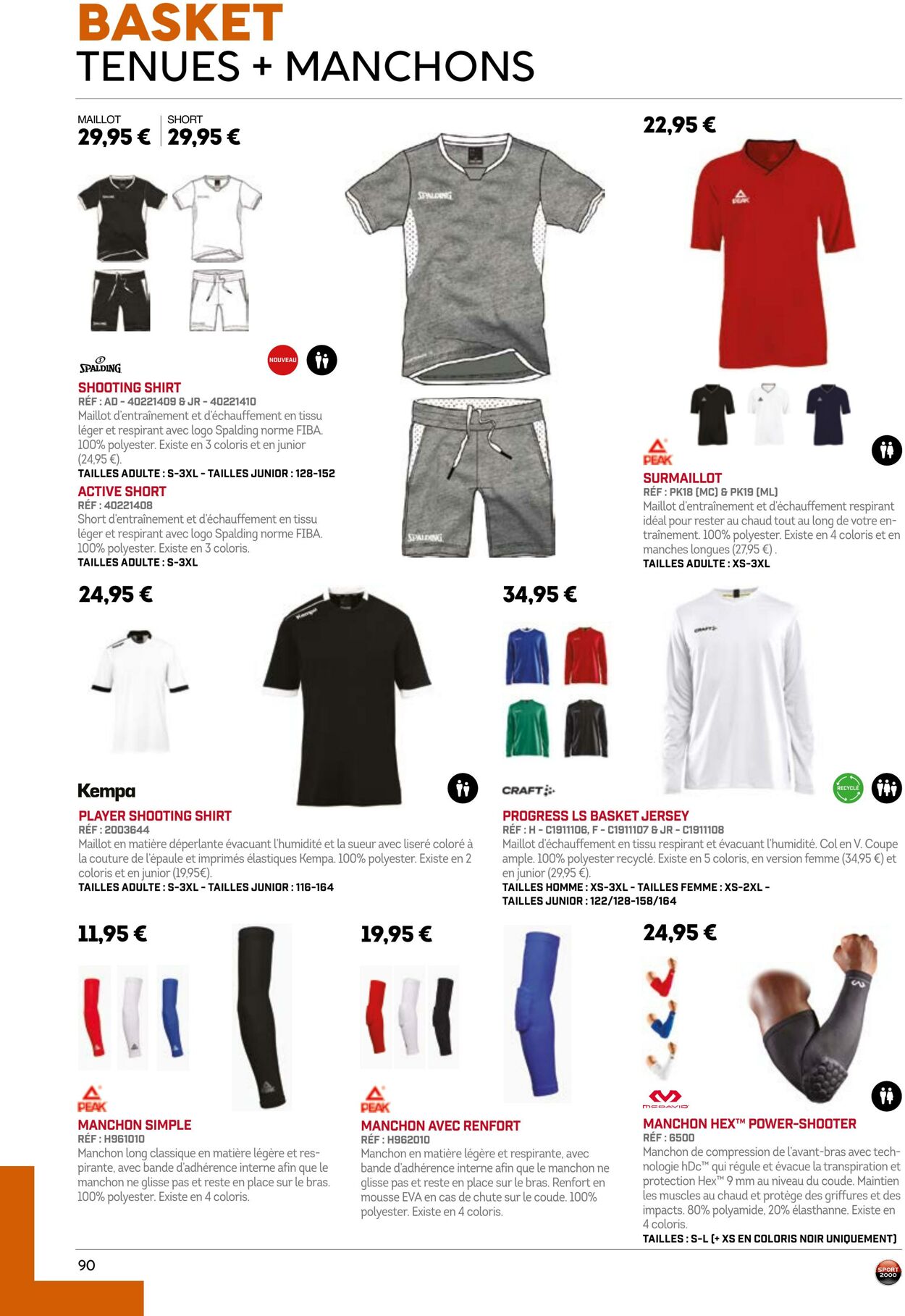 Catalogue Sport 2000 01.05.2022 - 30.04.2023