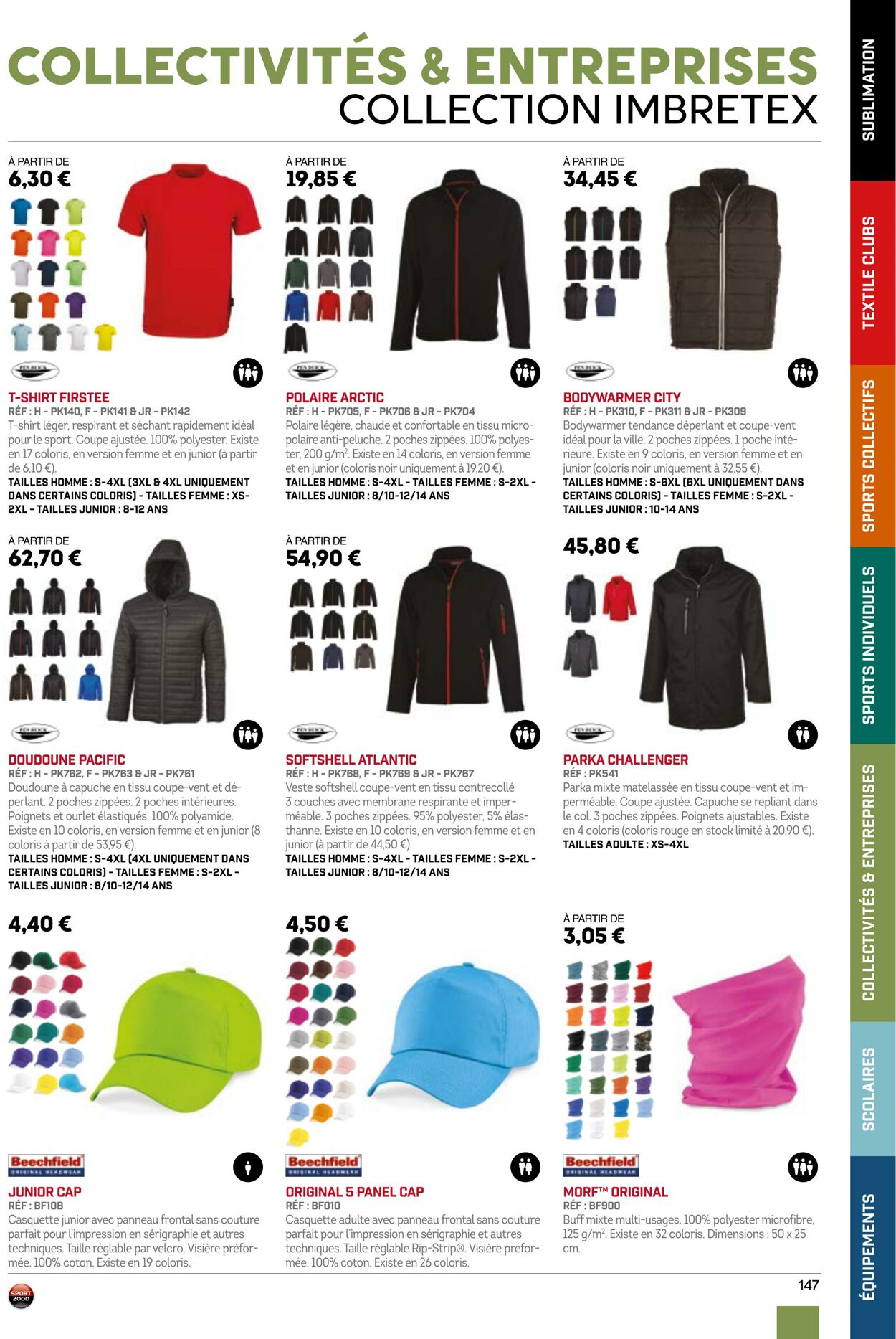 Catalogue Sport 2000 01.05.2022 - 30.04.2023