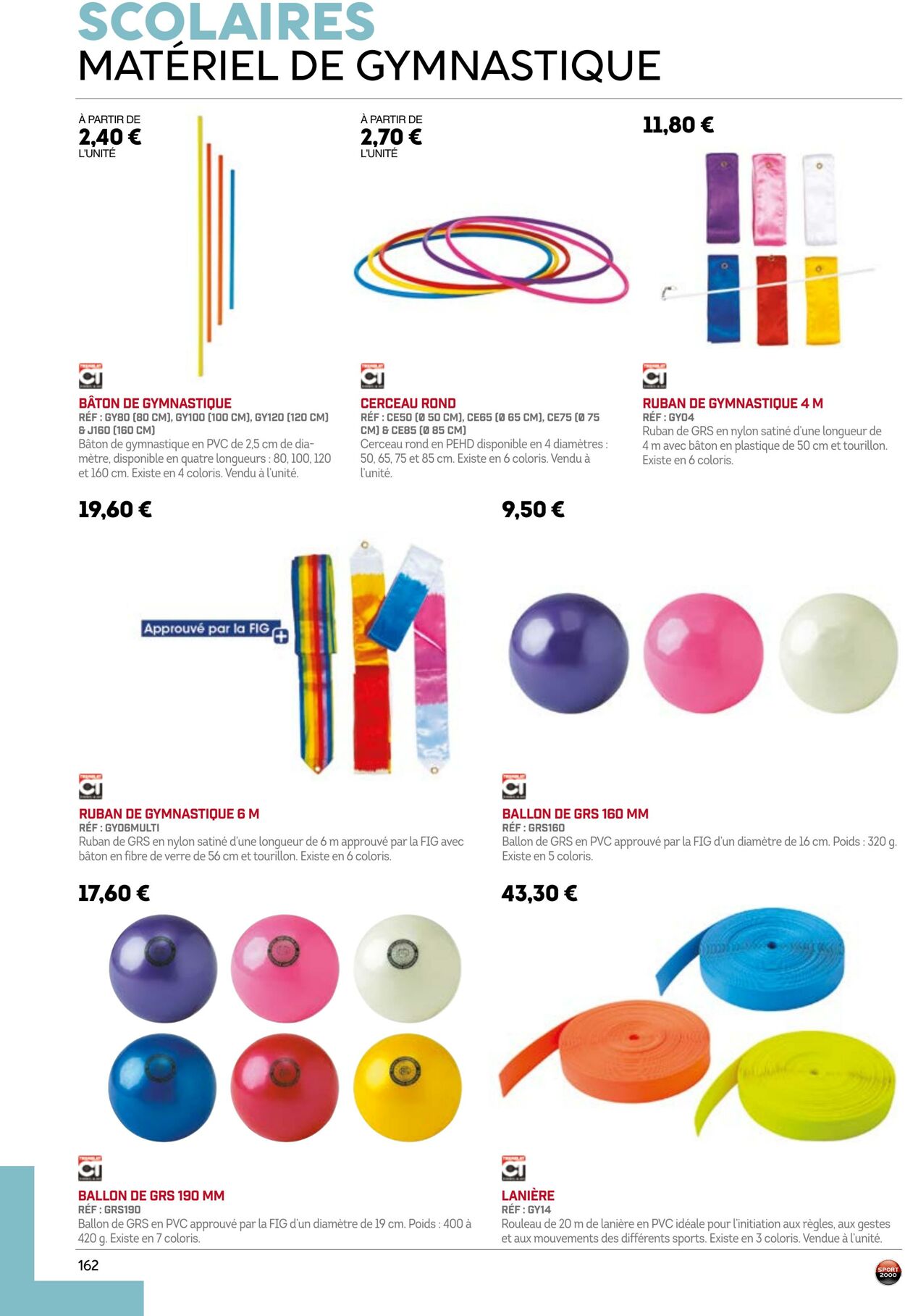 Catalogue Sport 2000 01.05.2022 - 30.04.2023