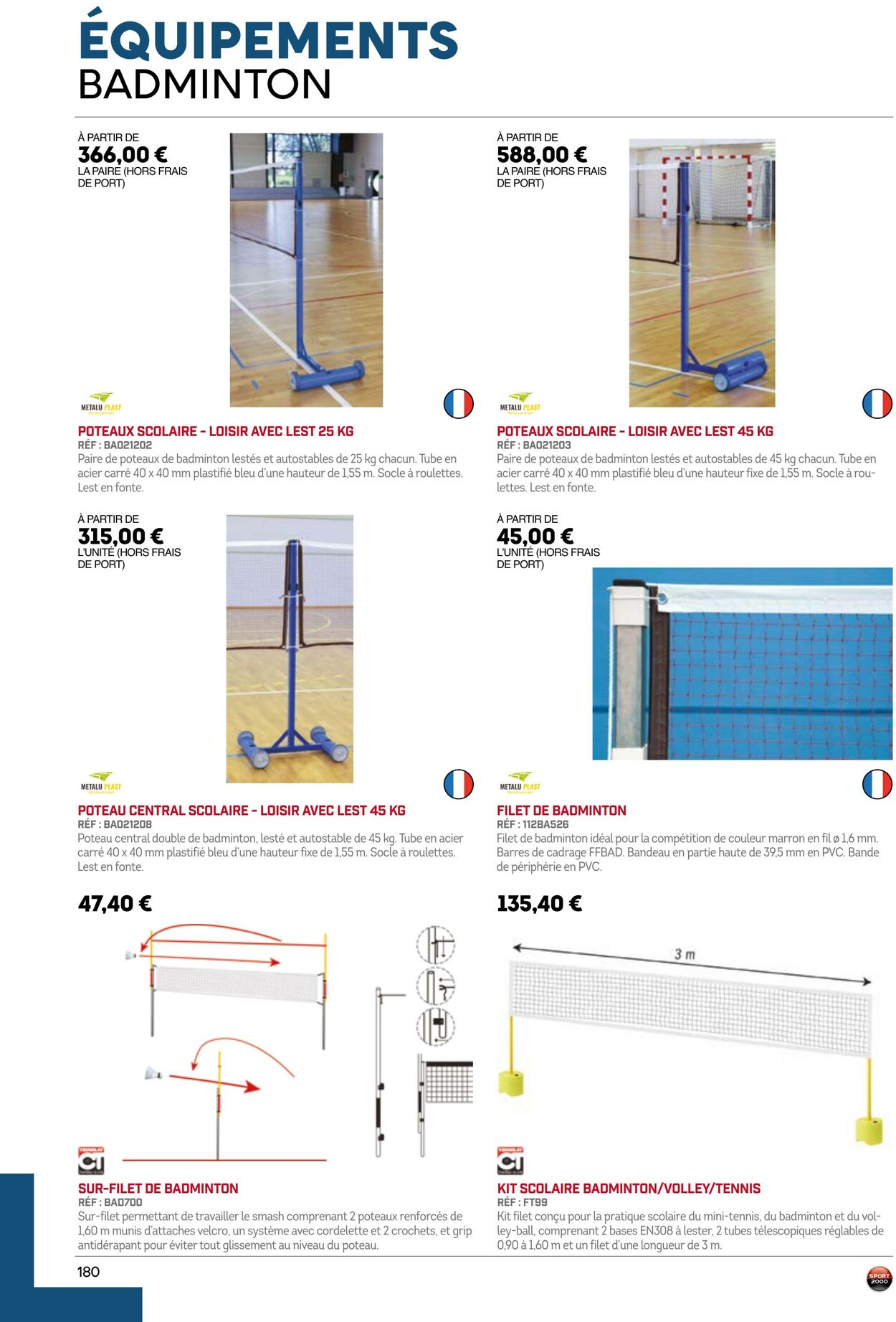 Catalogue Sport 2000 01.05.2022 - 30.04.2023