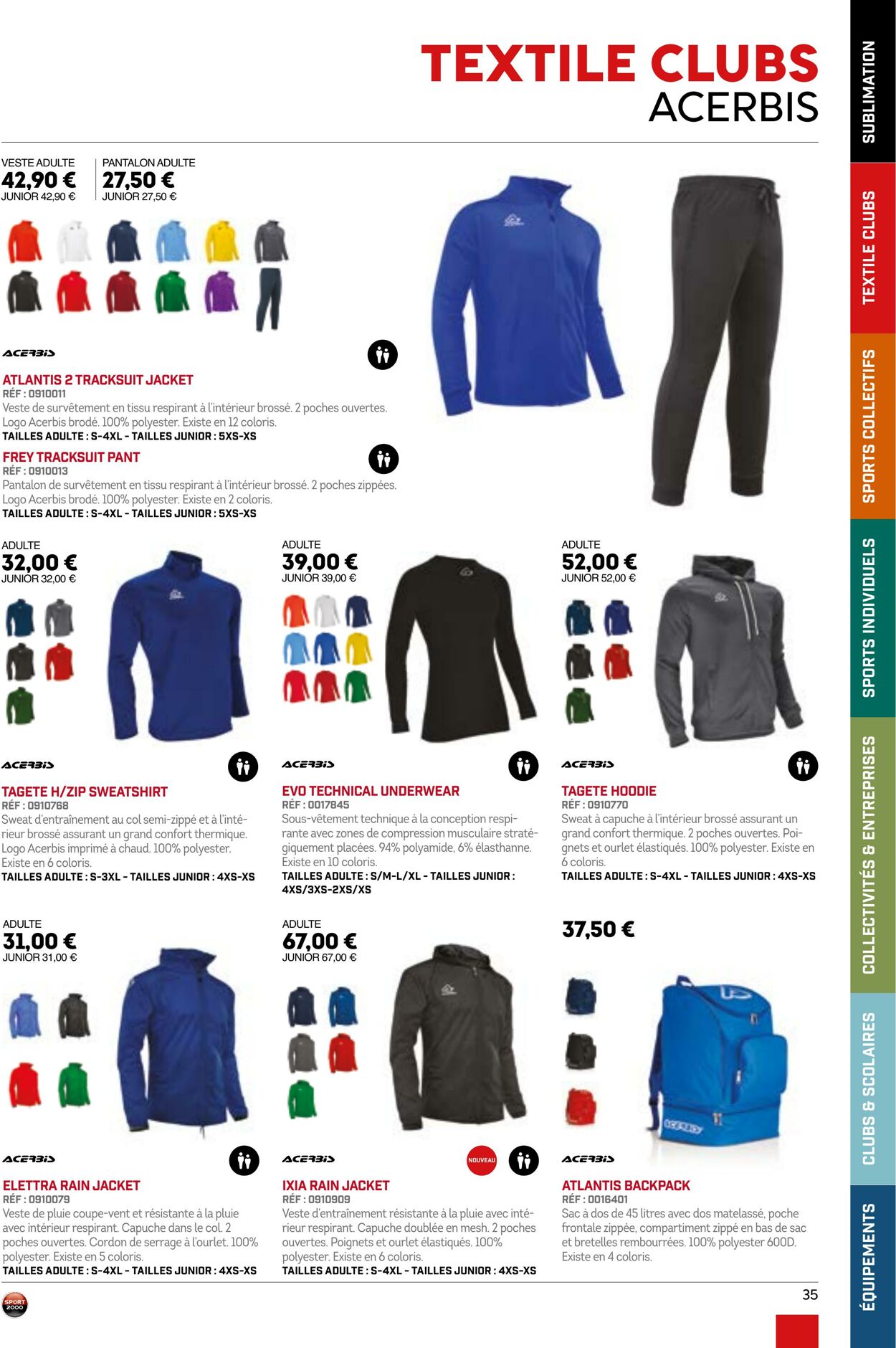 Catalogue Sport 2000 01.05.2023 - 31.08.2024