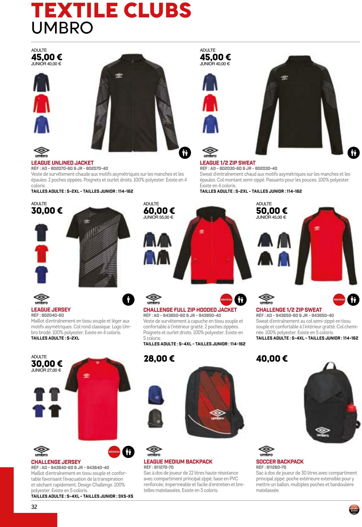 Catalogue Sport 2000 01.05.2023 - 31.08.2024