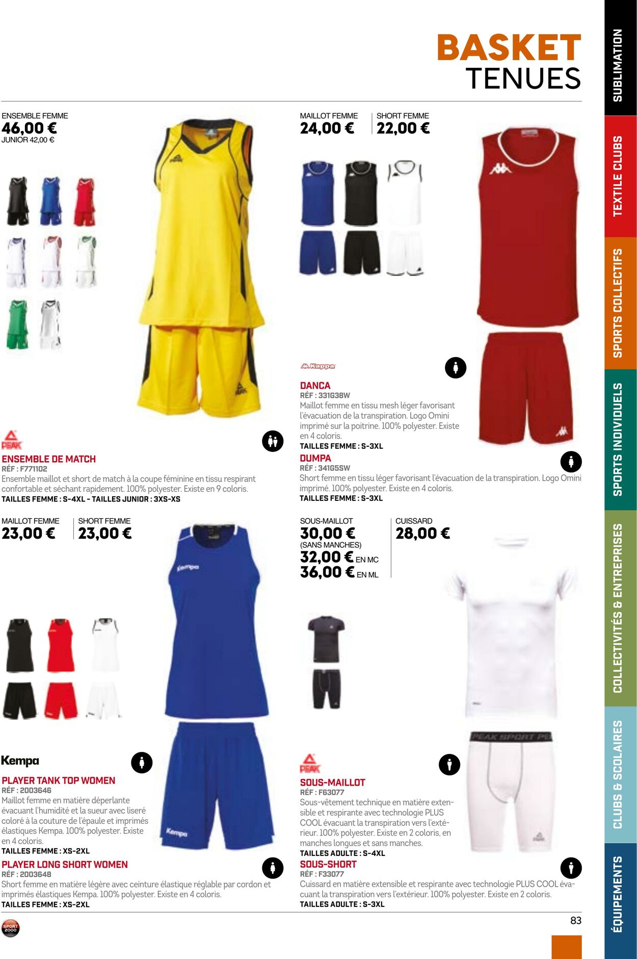 Catalogue Sport 2000 01.05.2023 - 31.08.2024