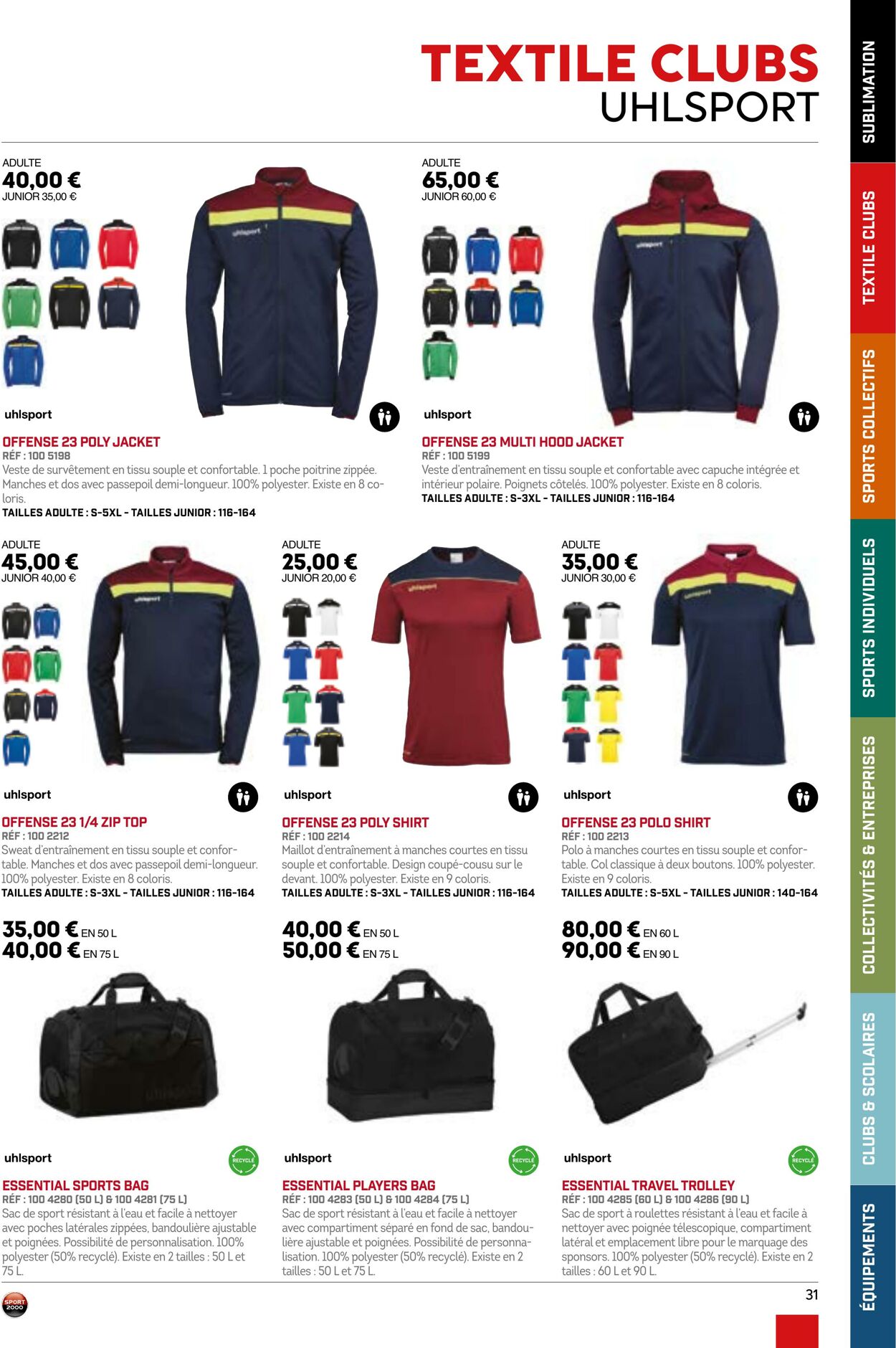 Catalogue Sport 2000 01.05.2023 - 31.08.2024