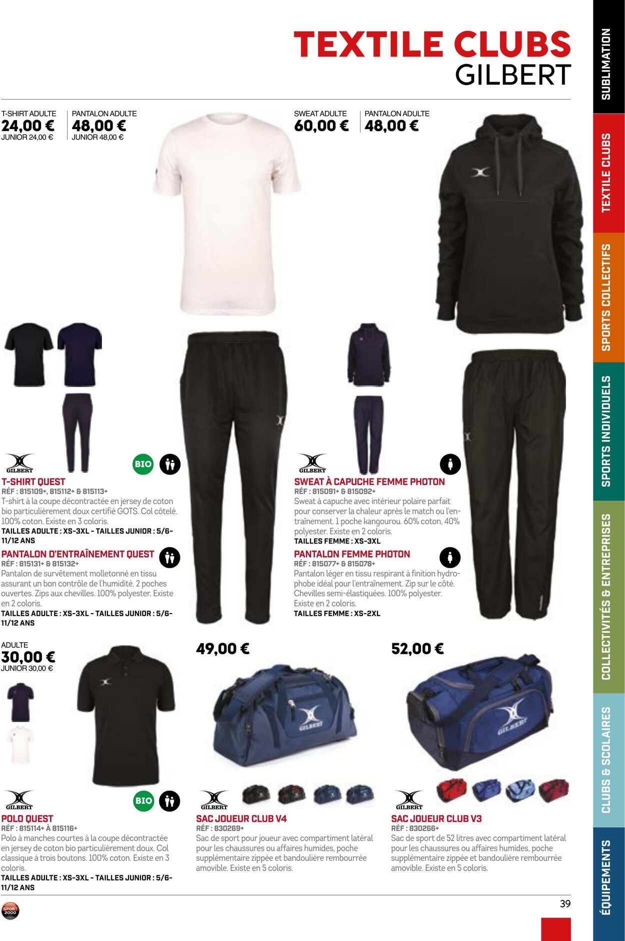 Catalogue Sport 2000 01.05.2023 - 31.08.2024