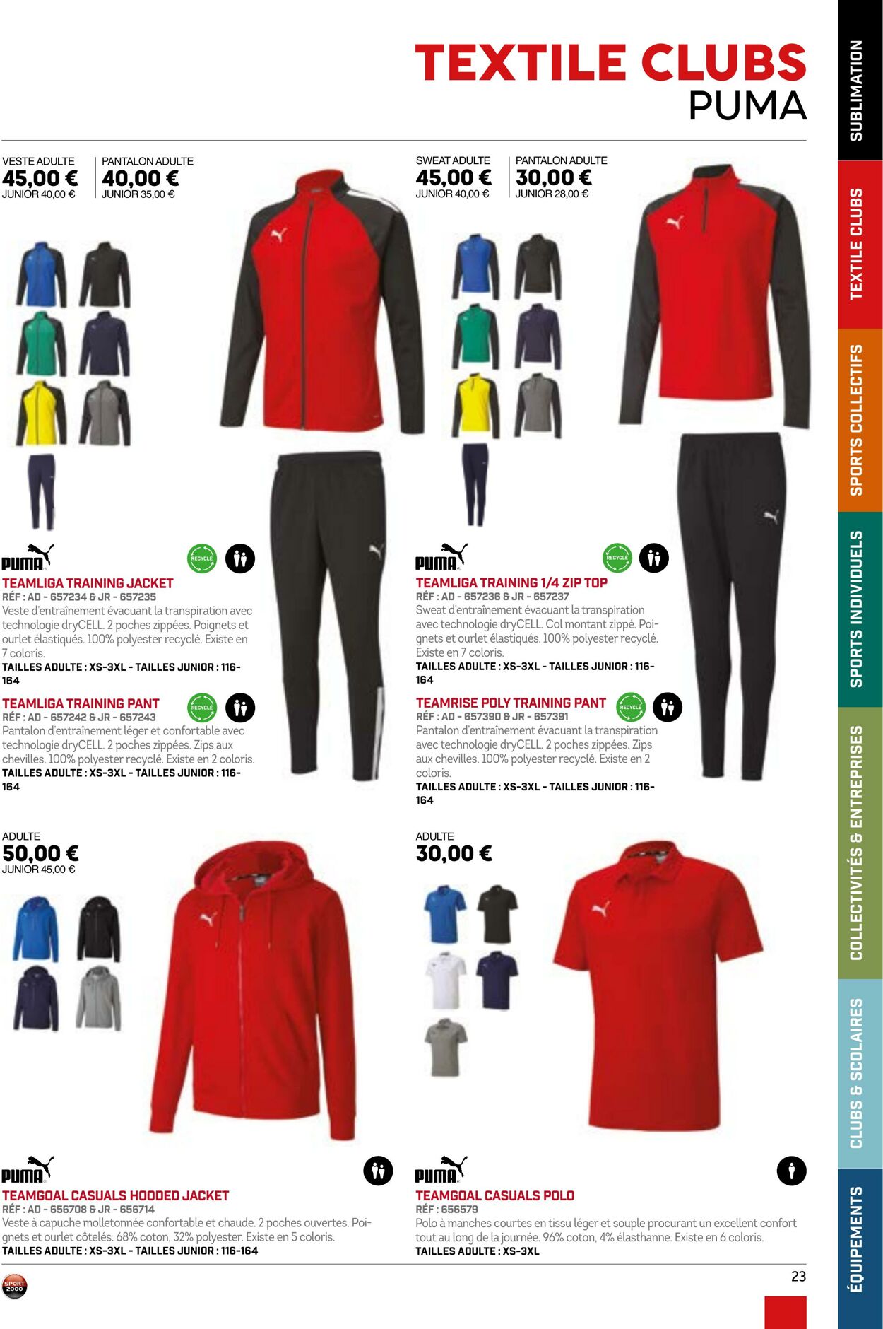 Catalogue Sport 2000 01.05.2023 - 31.08.2024