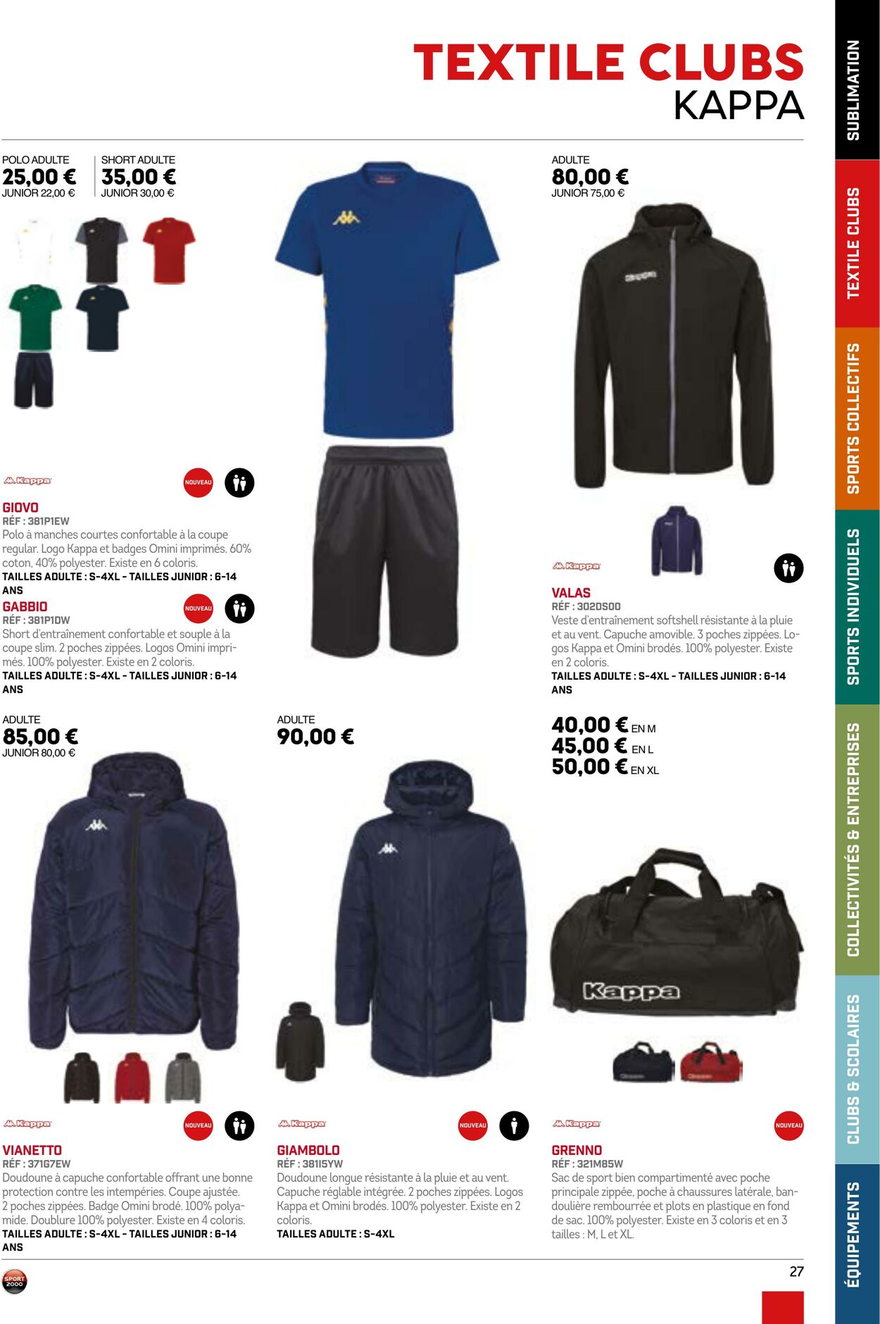 Catalogue Sport 2000 01.05.2023 - 31.08.2024