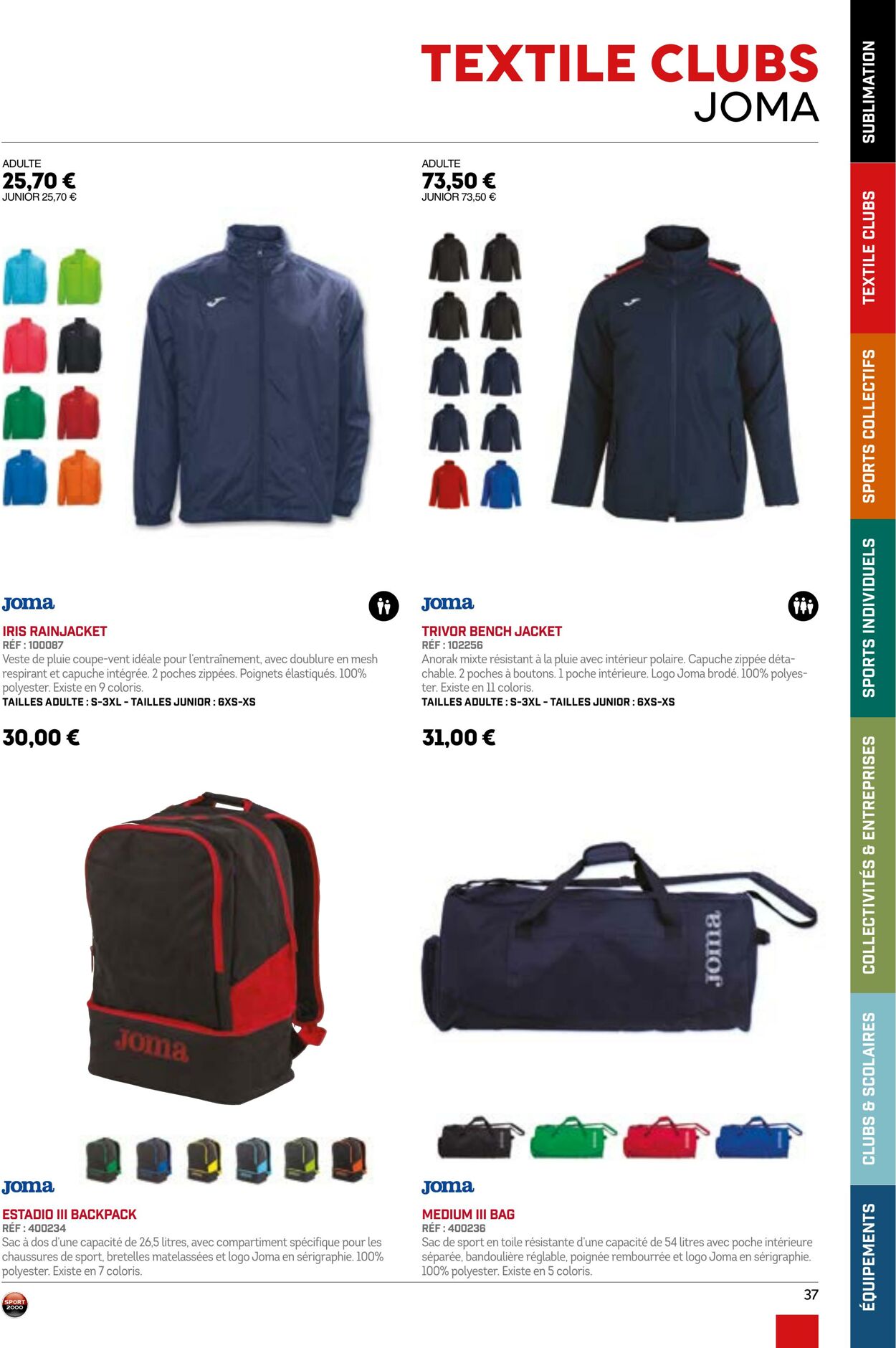 Catalogue Sport 2000 01.05.2023 - 31.08.2024