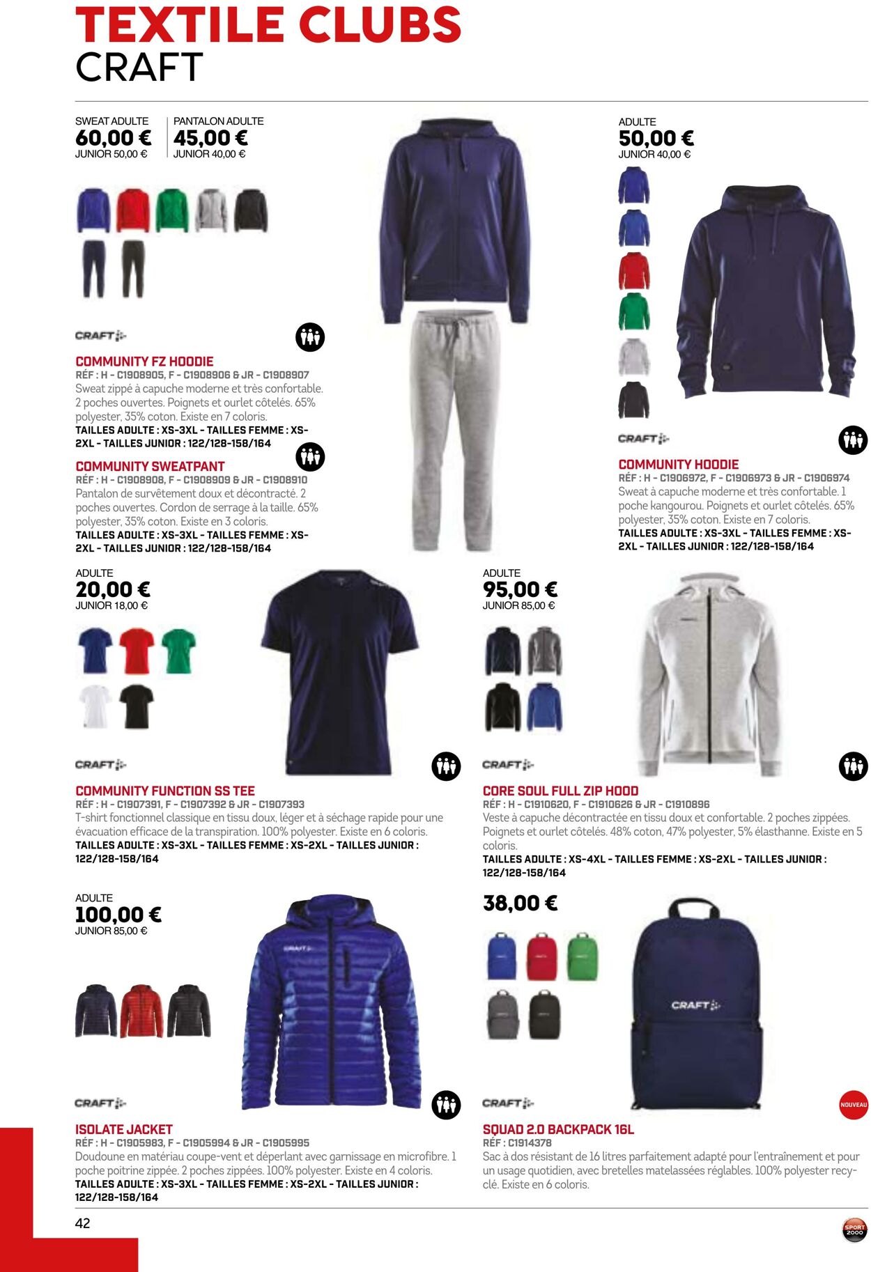 Catalogue Sport 2000 01.05.2023 - 31.08.2024