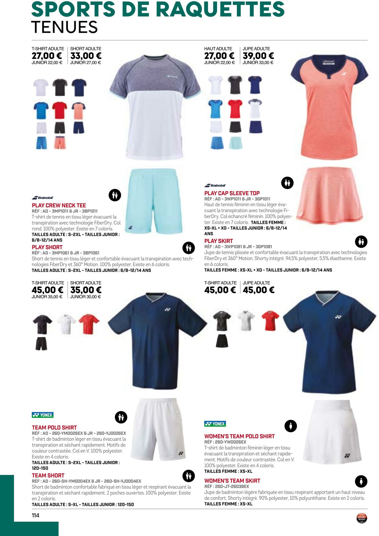 Catalogue Sport 2000 01.05.2023 - 31.08.2024