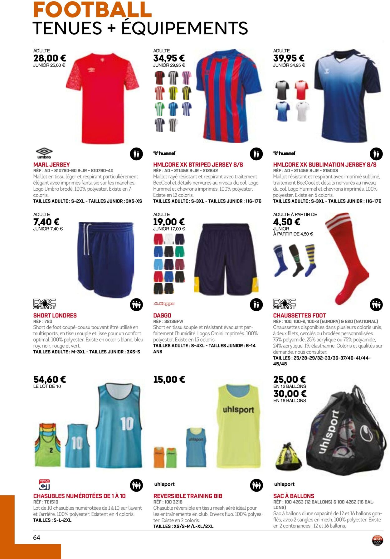 Catalogue Sport 2000 01.05.2023 - 31.08.2024