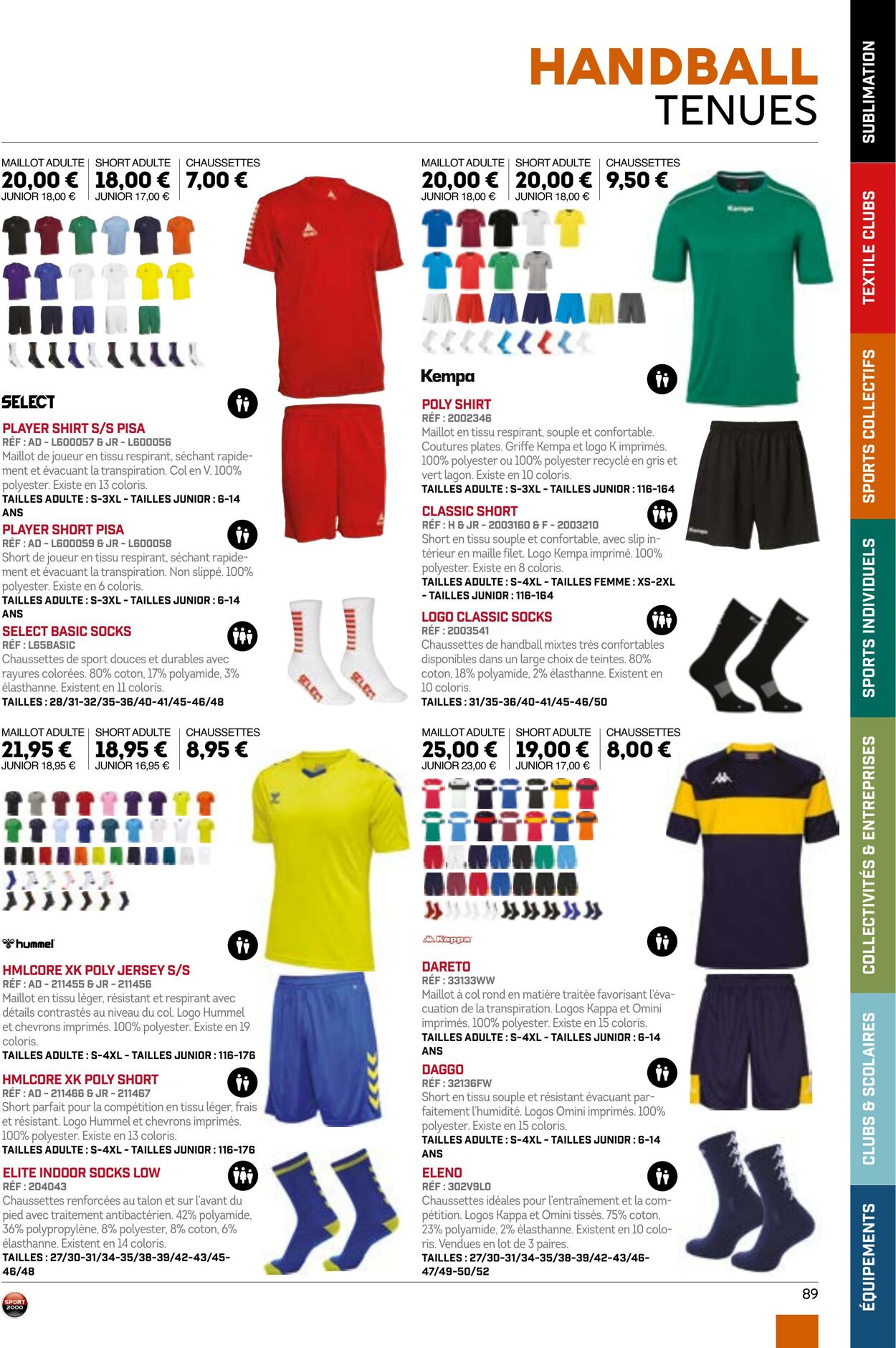 Catalogue Sport 2000 01.05.2023 - 31.08.2024