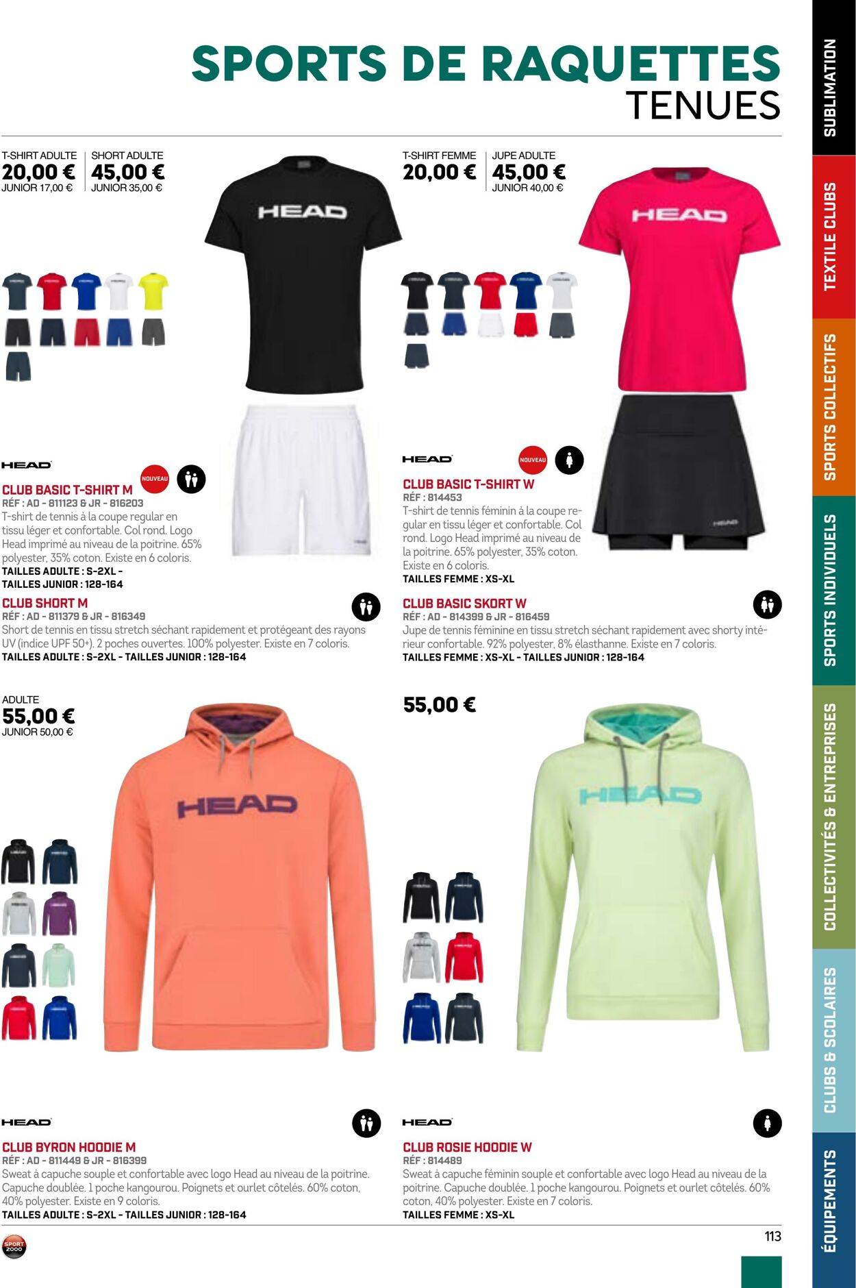 Catalogue Sport 2000 01.05.2023 - 31.08.2024