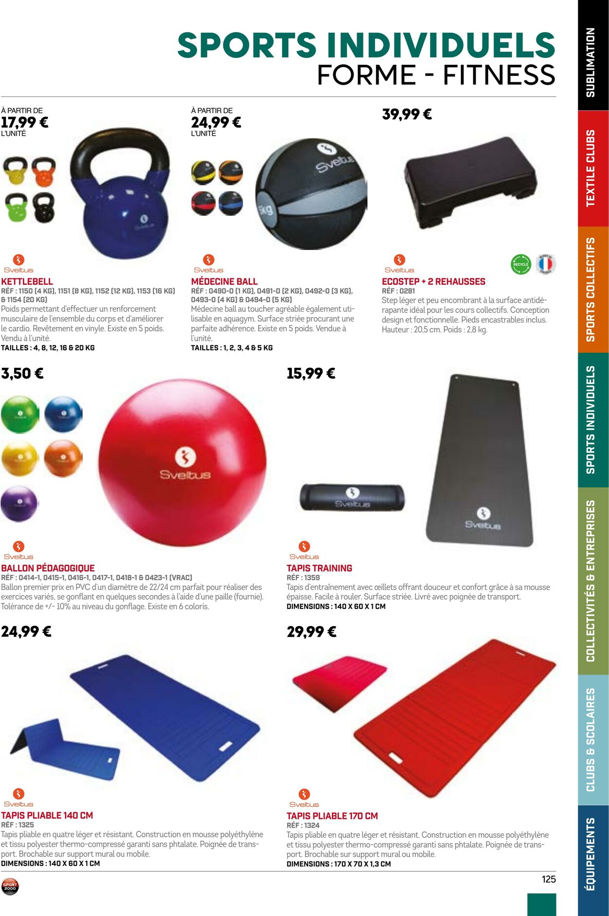 Catalogue Sport 2000 01.05.2023 - 31.08.2024