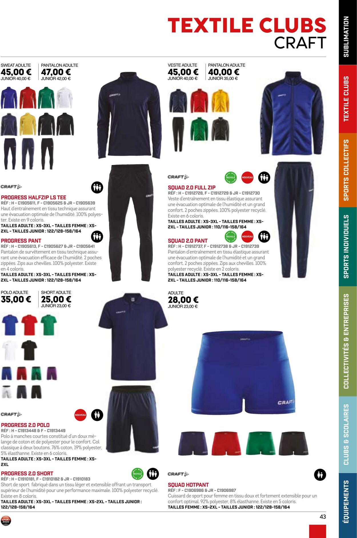 Catalogue Sport 2000 01.05.2023 - 31.08.2024