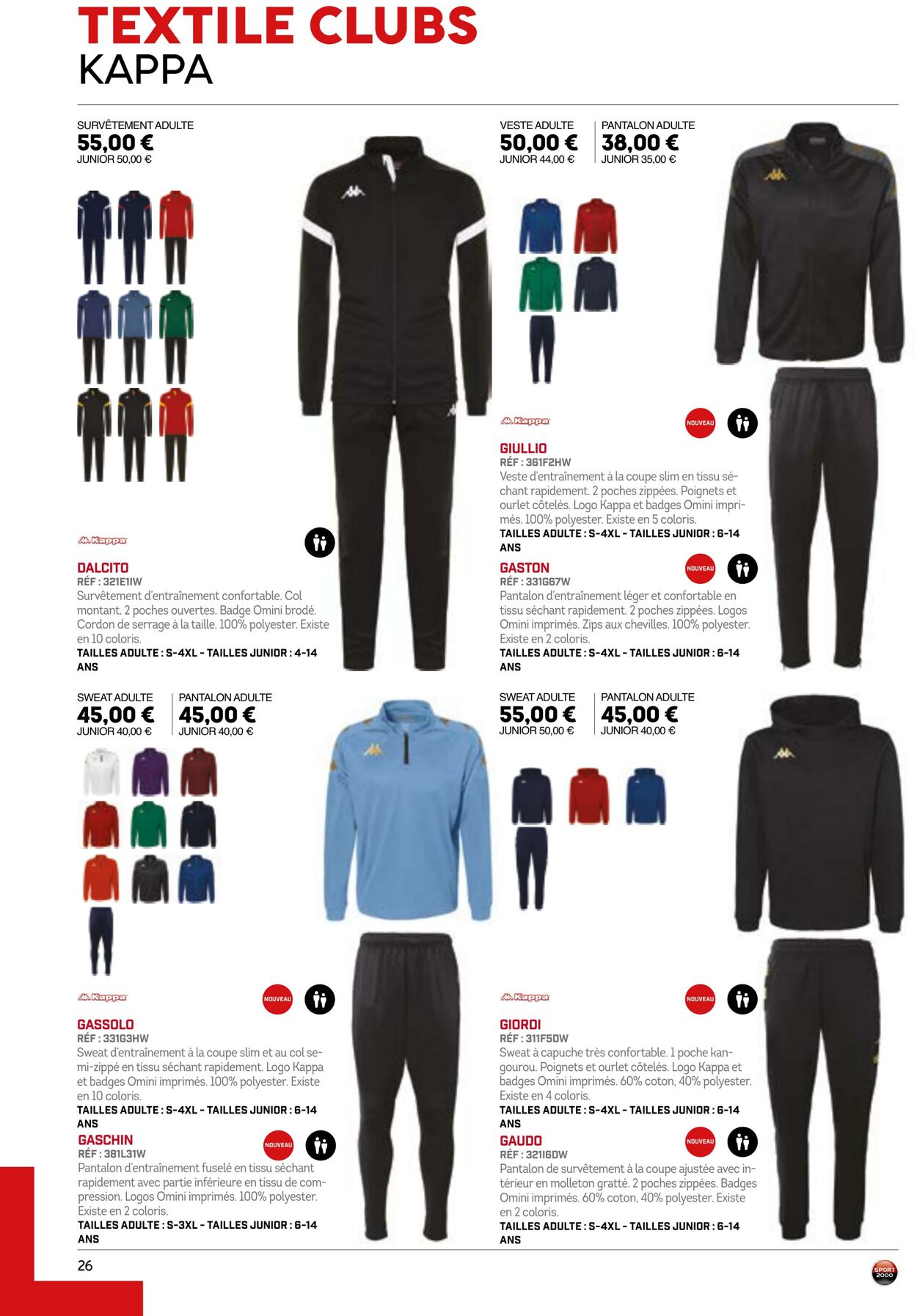 Catalogue Sport 2000 01.05.2023 - 31.08.2024