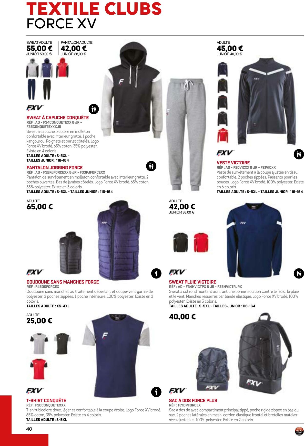 Catalogue Sport 2000 01.05.2023 - 31.08.2024