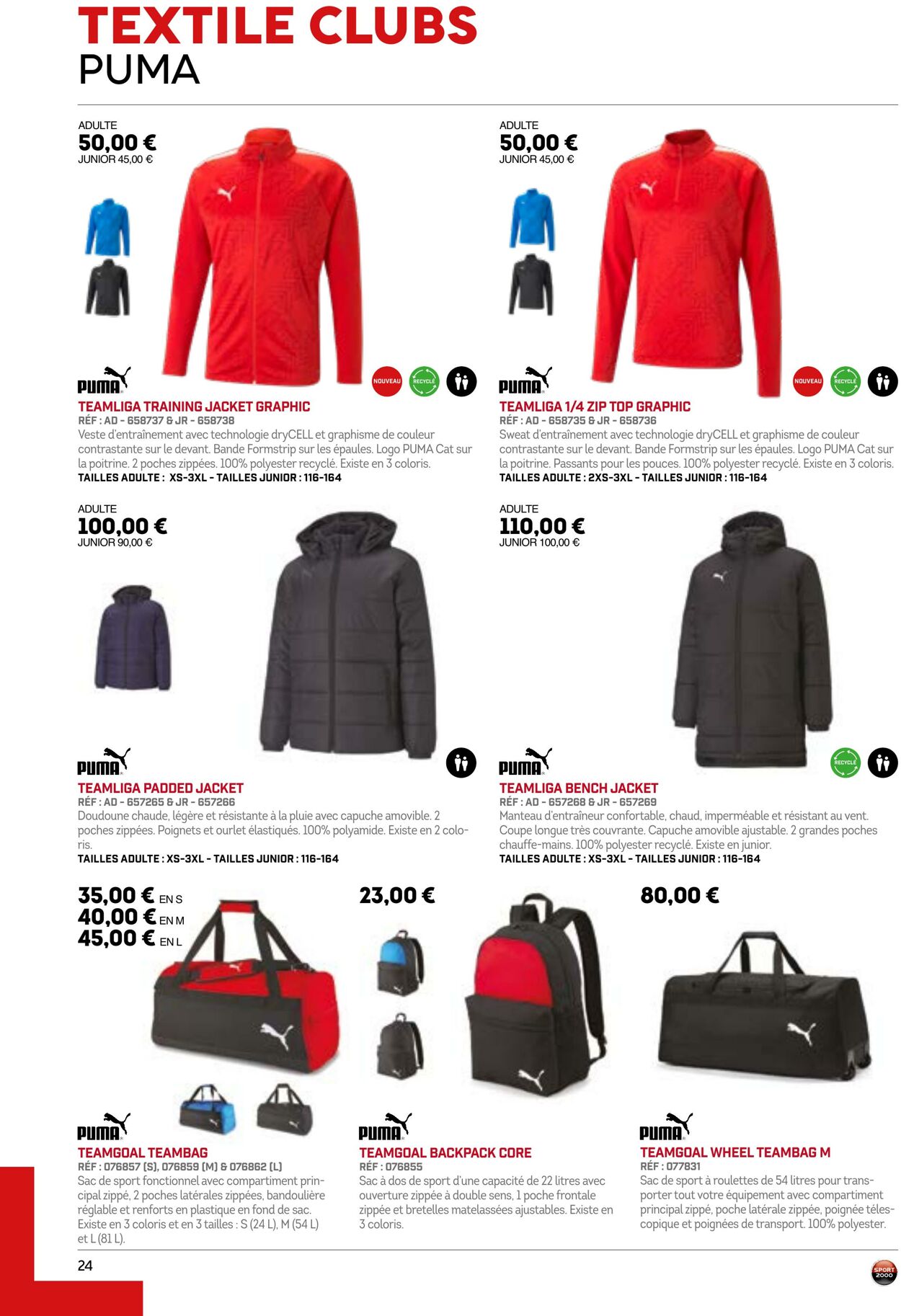 Catalogue Sport 2000 01.05.2023 - 31.08.2024