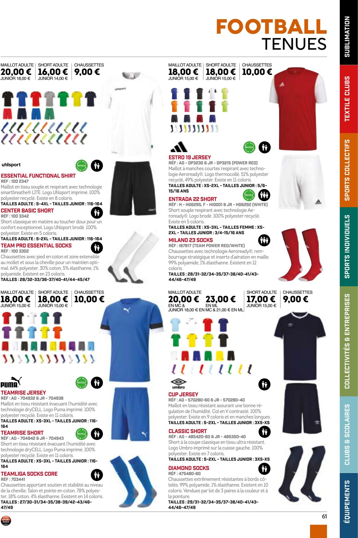 Catalogue Sport 2000 01.05.2023 - 31.08.2024