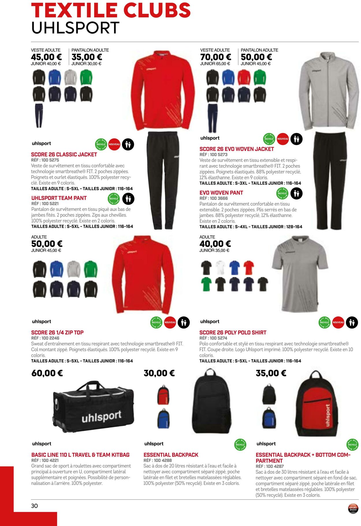 Catalogue Sport 2000 01.05.2023 - 31.08.2024