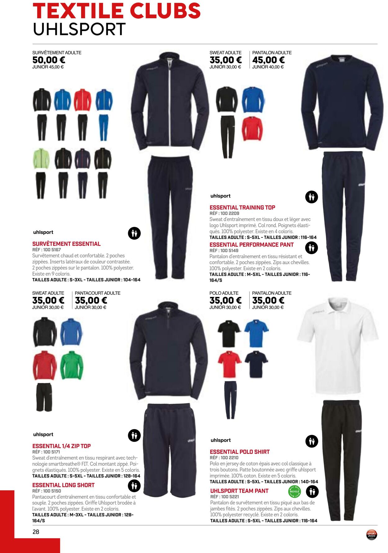 Catalogue Sport 2000 01.05.2023 - 31.08.2024