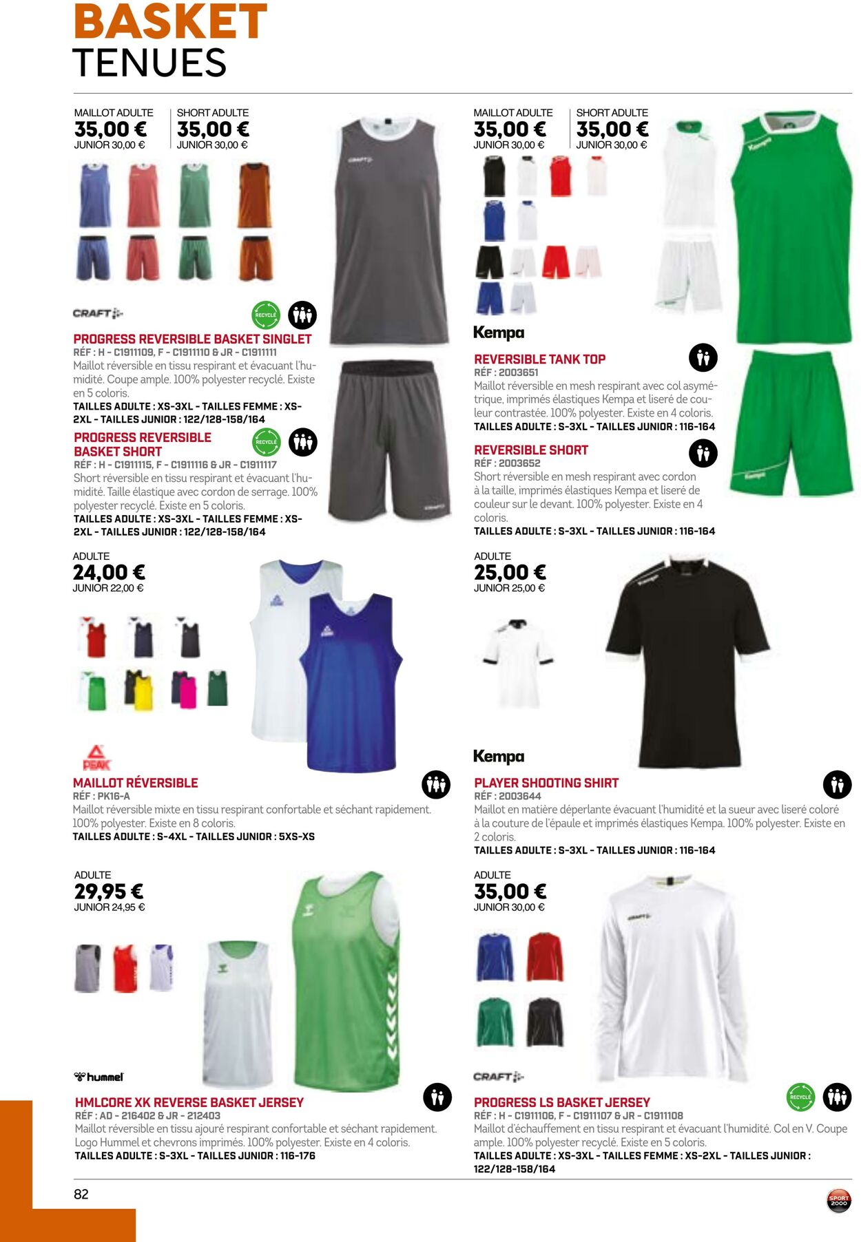 Catalogue Sport 2000 01.05.2023 - 31.08.2024