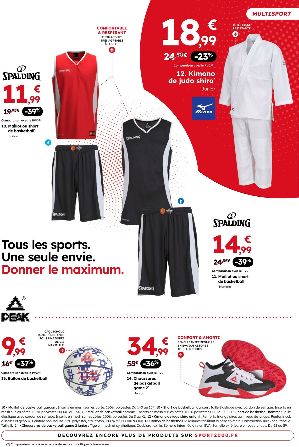 Catalogue Sport 2000 24.08.2025 - 28.09.2025